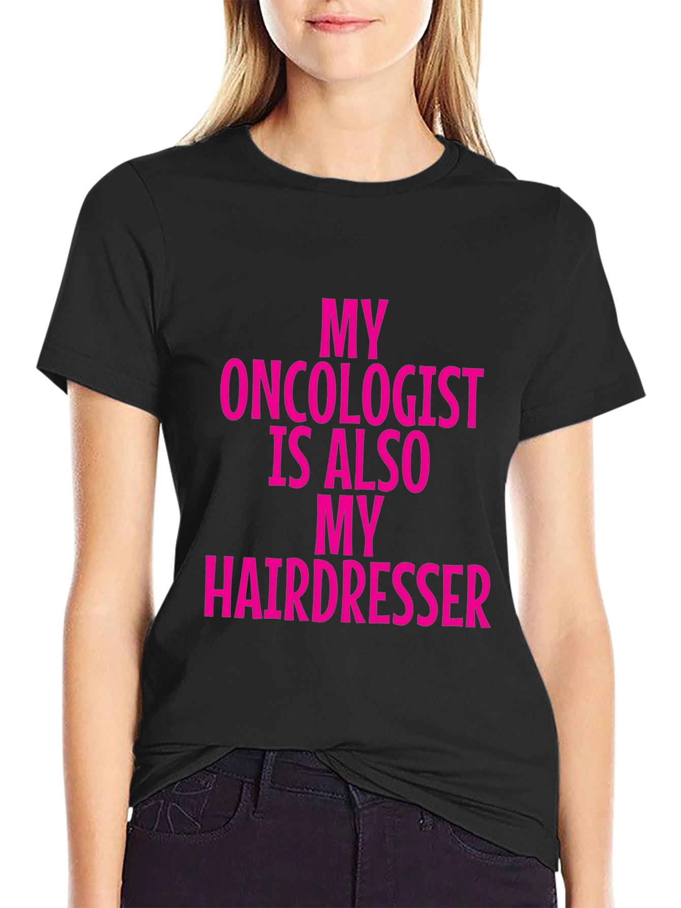 Oncologist Hairdresser Funny Graphic Tee