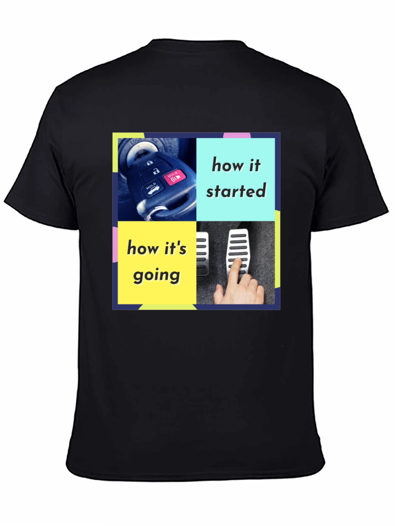How It Started Meme Graphic Tee