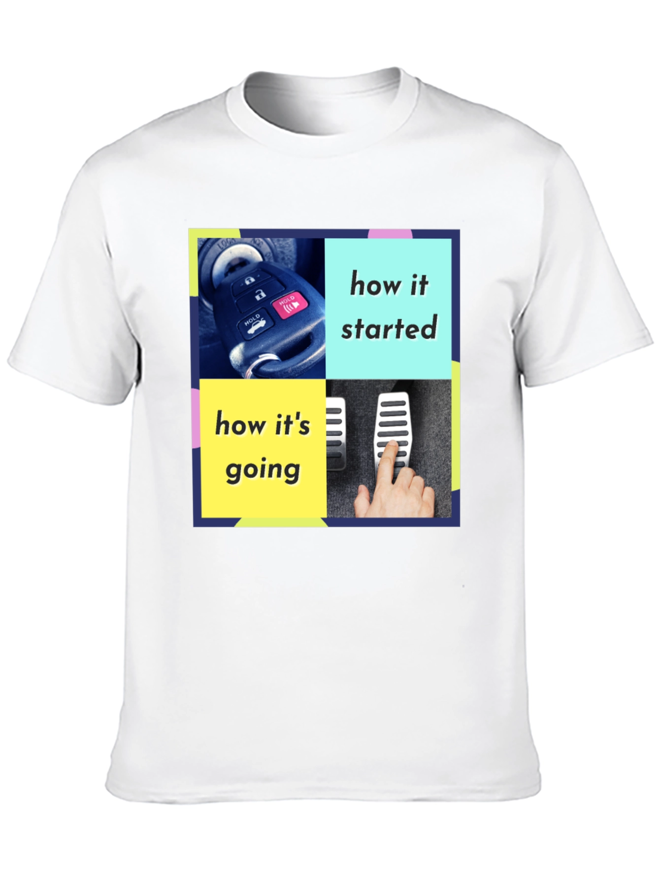 How It Started Meme Graphic Tee