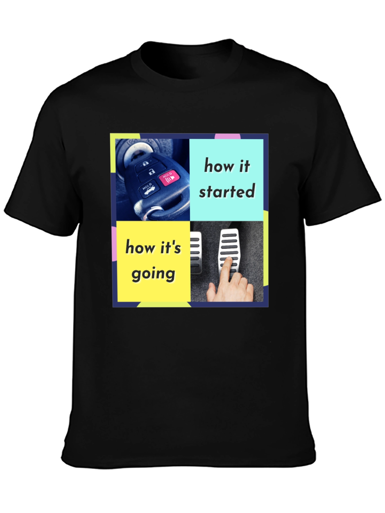 How It Started Meme Graphic Tee