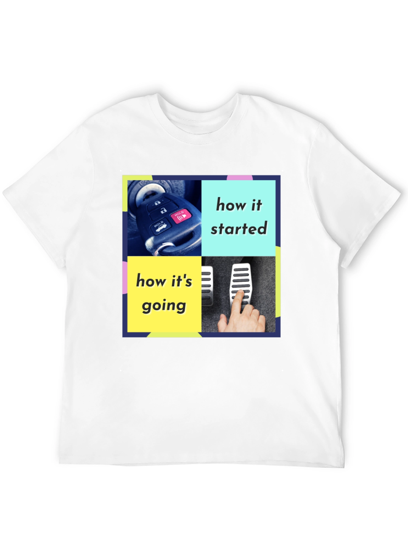 How It Started Meme Graphic Tee