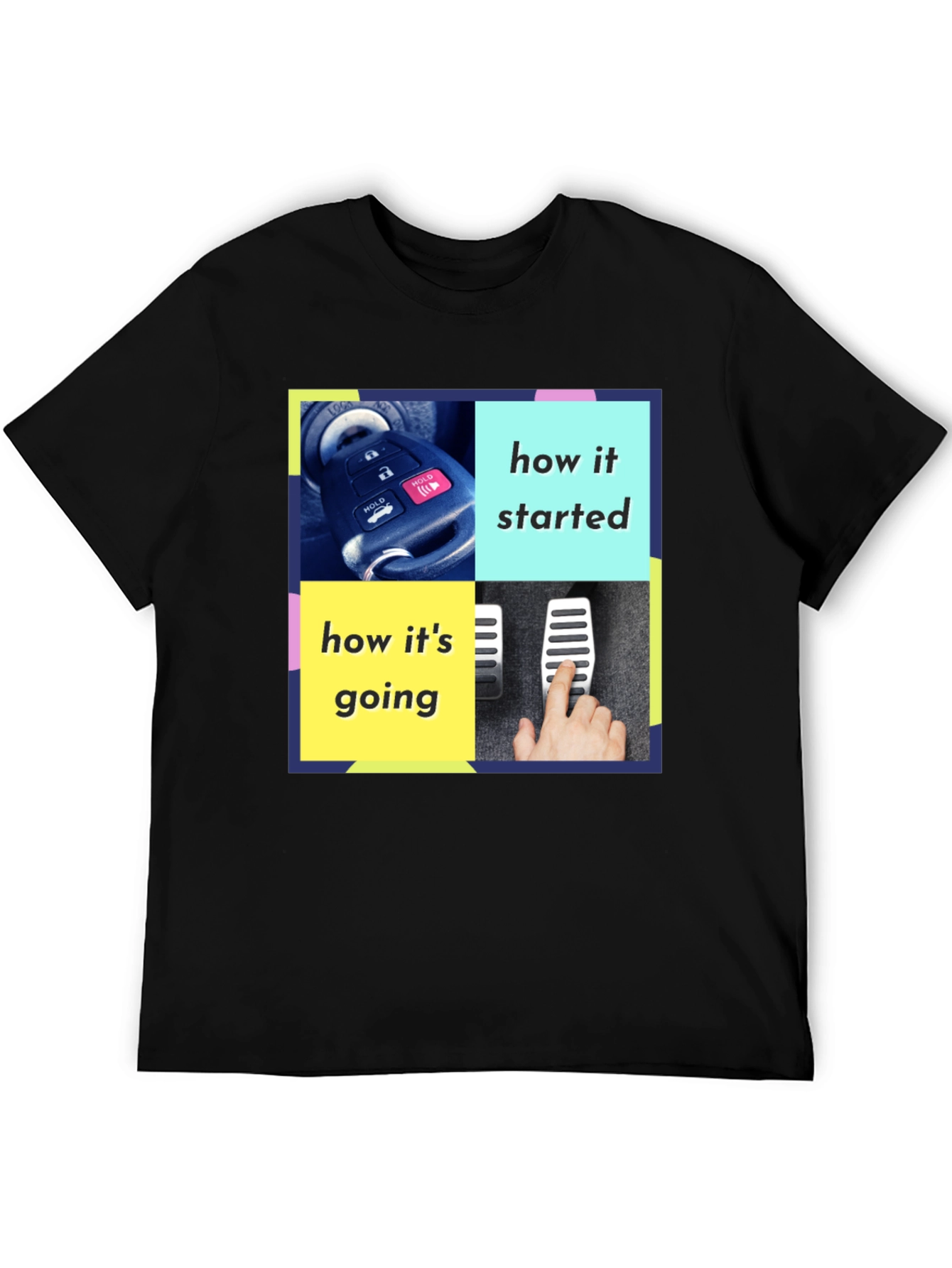 How It Started Meme Graphic Tee