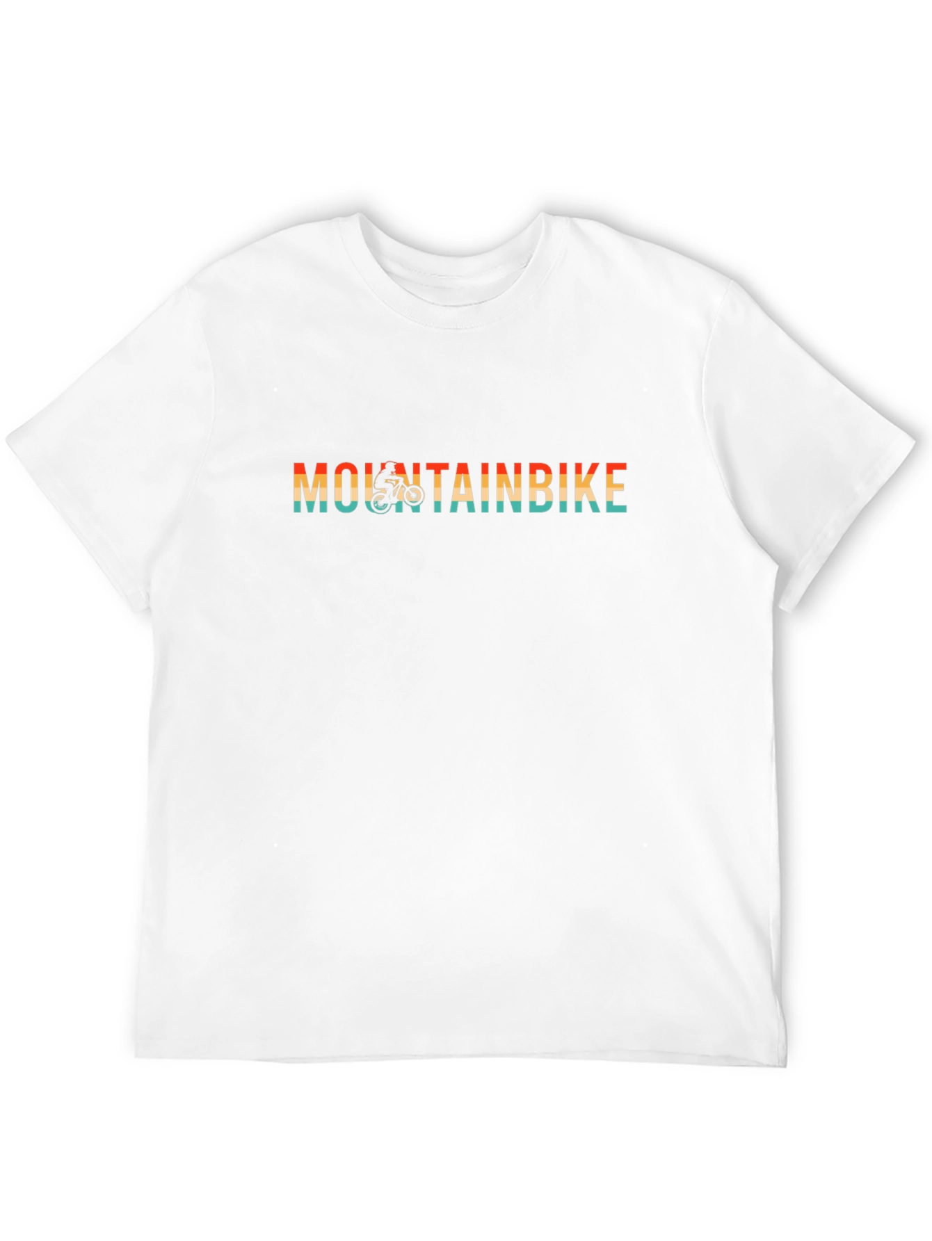 Mountain Bike Graphic Tee - Retro Style