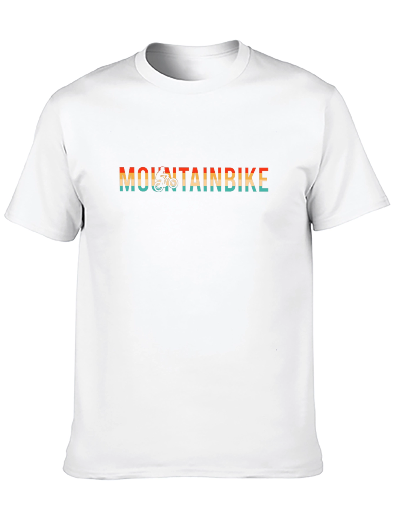 Mountain Bike Graphic Tee - Retro Style
