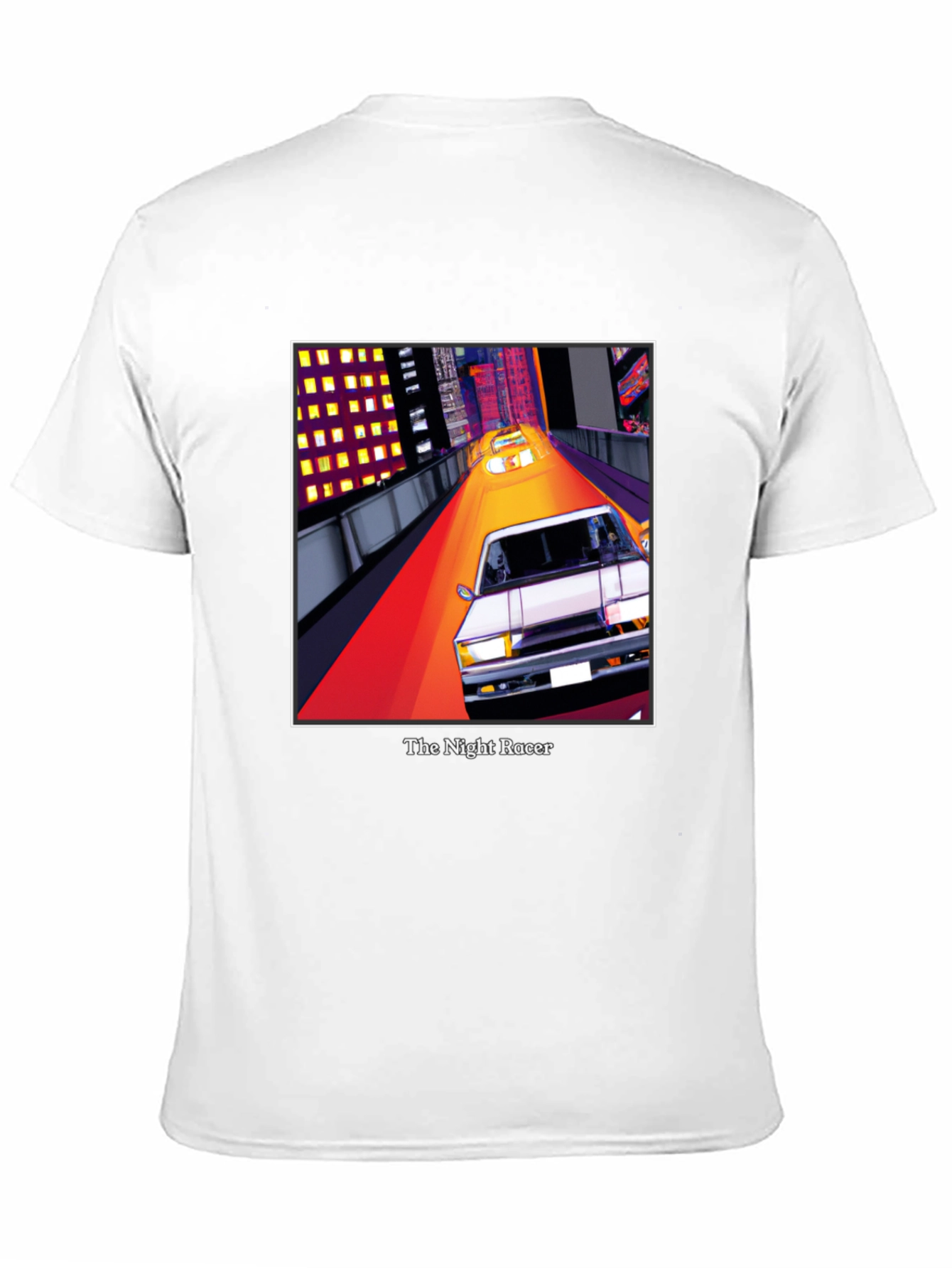 The Night Racer T-Shirt - Retro Car Graphic Tee
