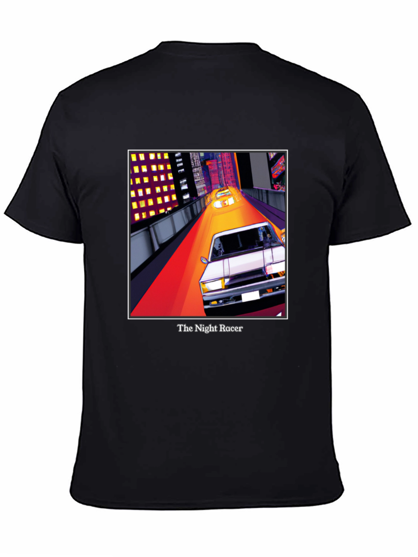 The Night Racer T-Shirt - Retro Car Graphic Tee