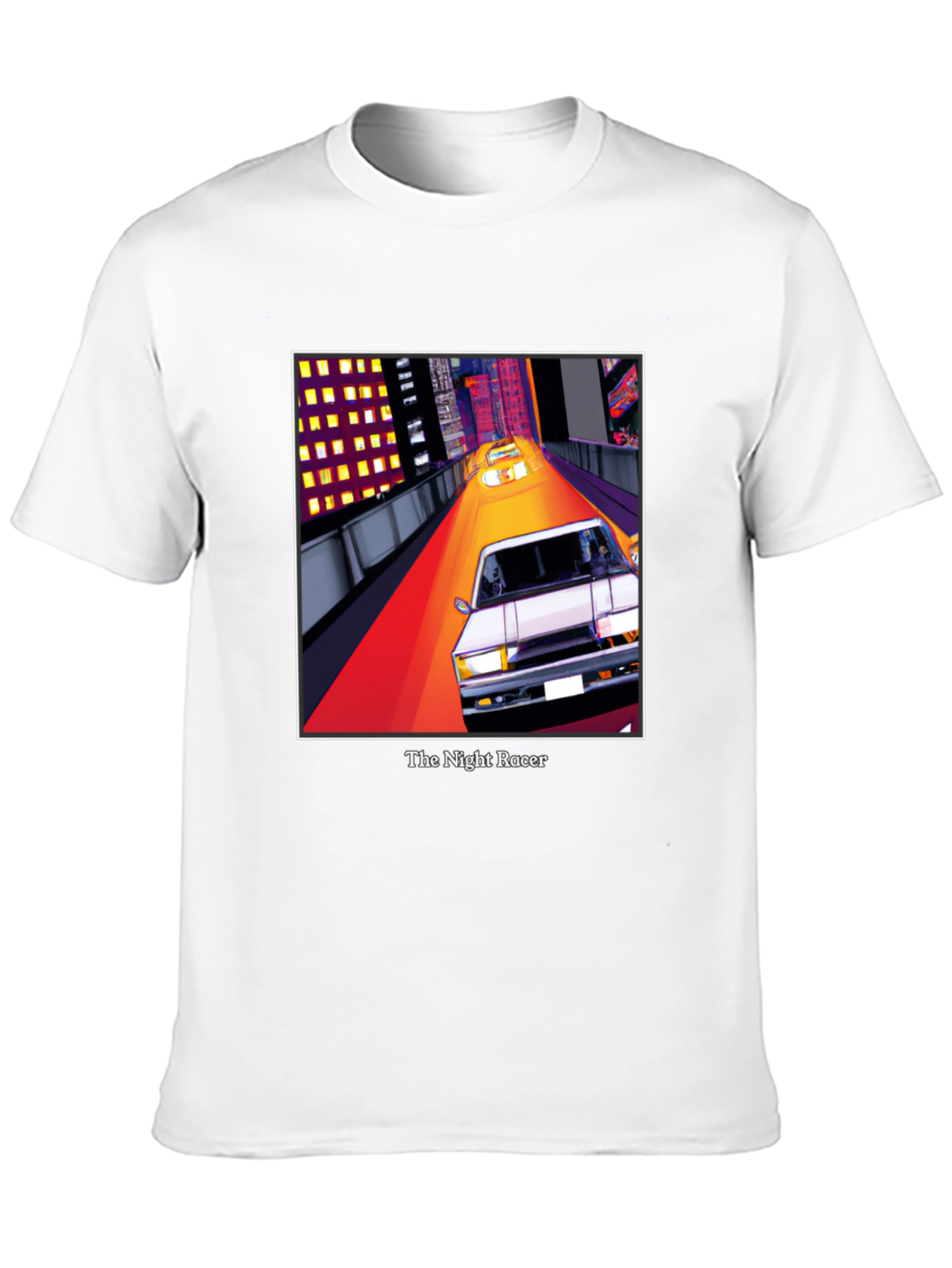 The Night Racer T-Shirt - Retro Car Graphic Tee