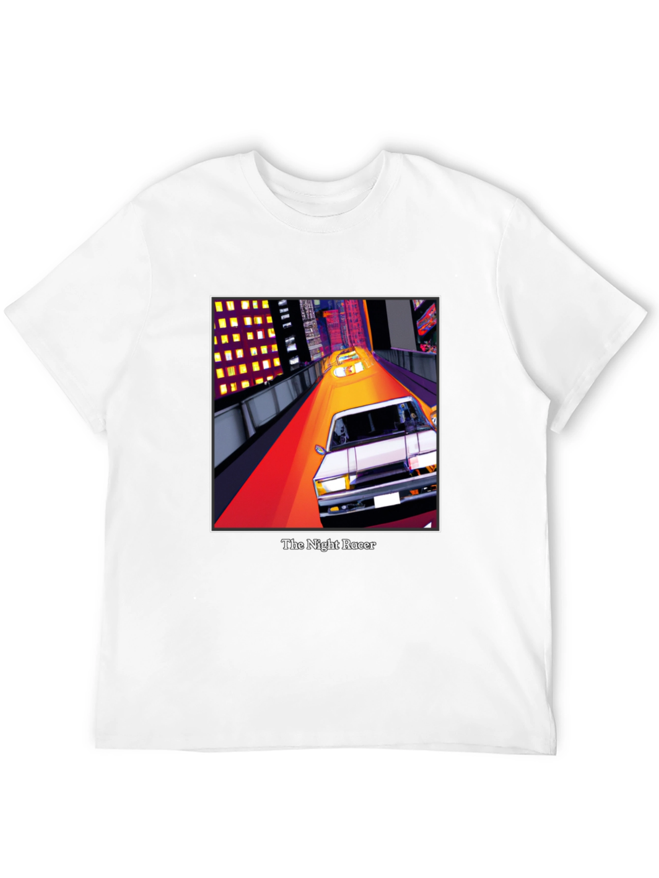 The Night Racer T-Shirt - Retro Car Graphic Tee