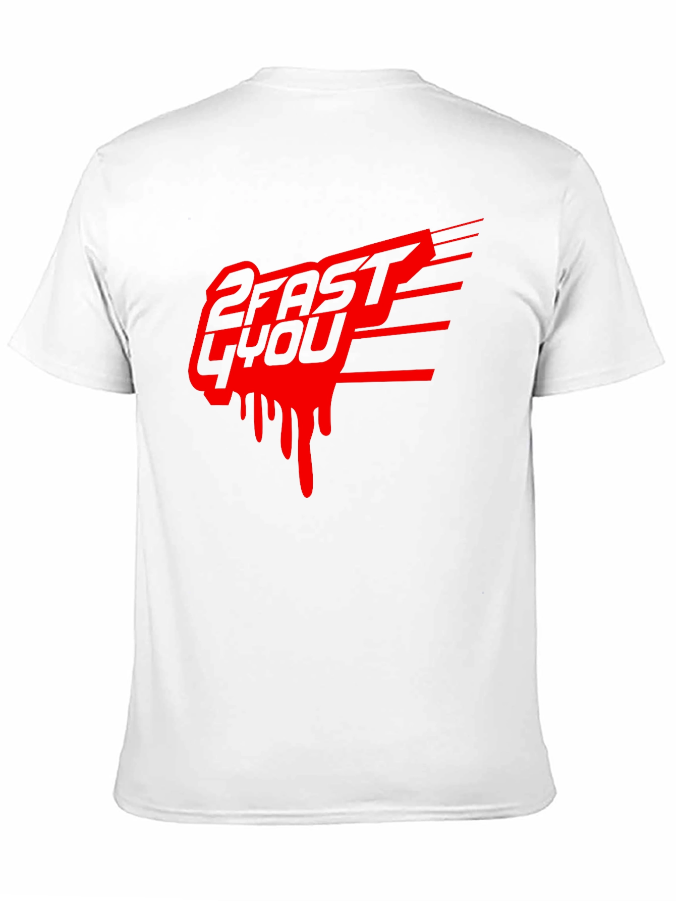2 Fast 4 You Graphic Tee - Black