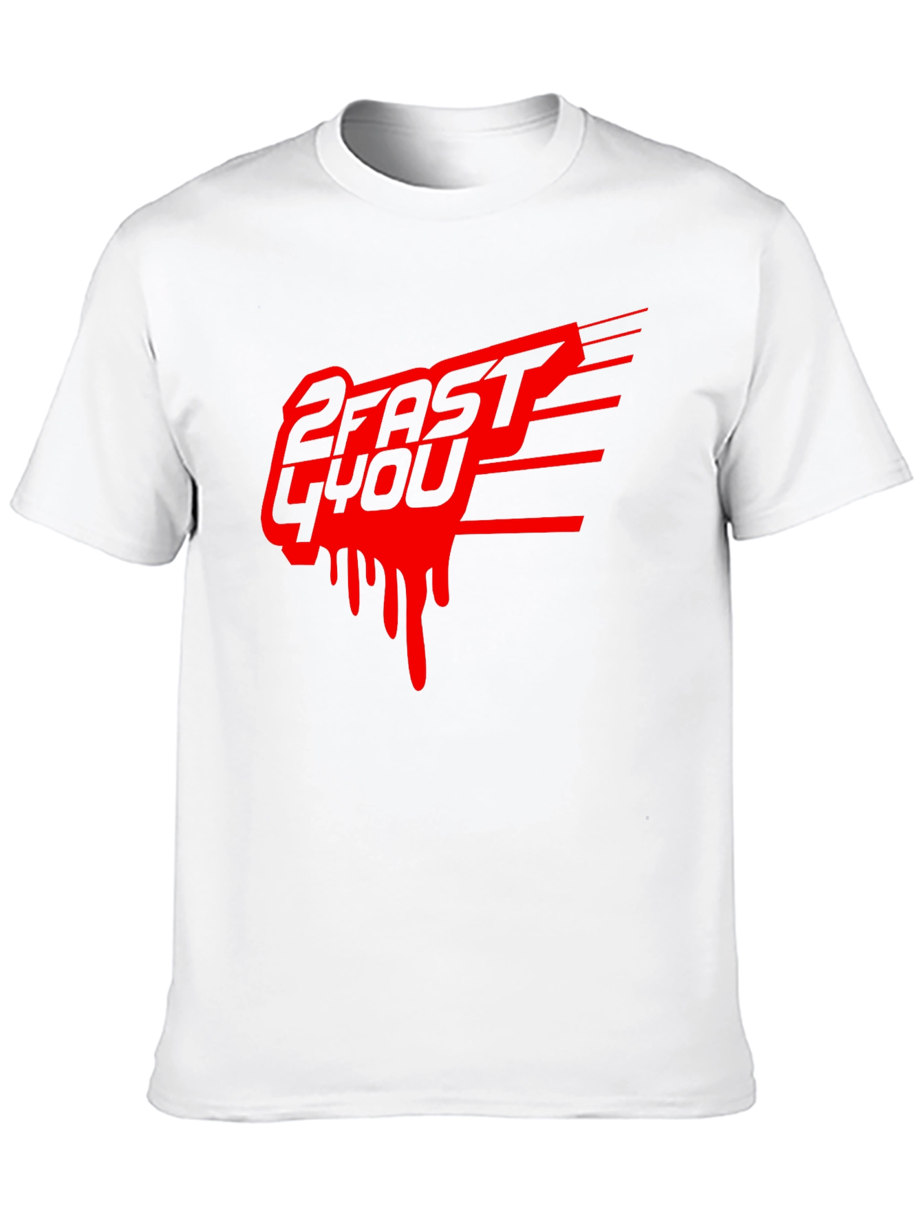 2 Fast 4 You Graphic Tee - Black