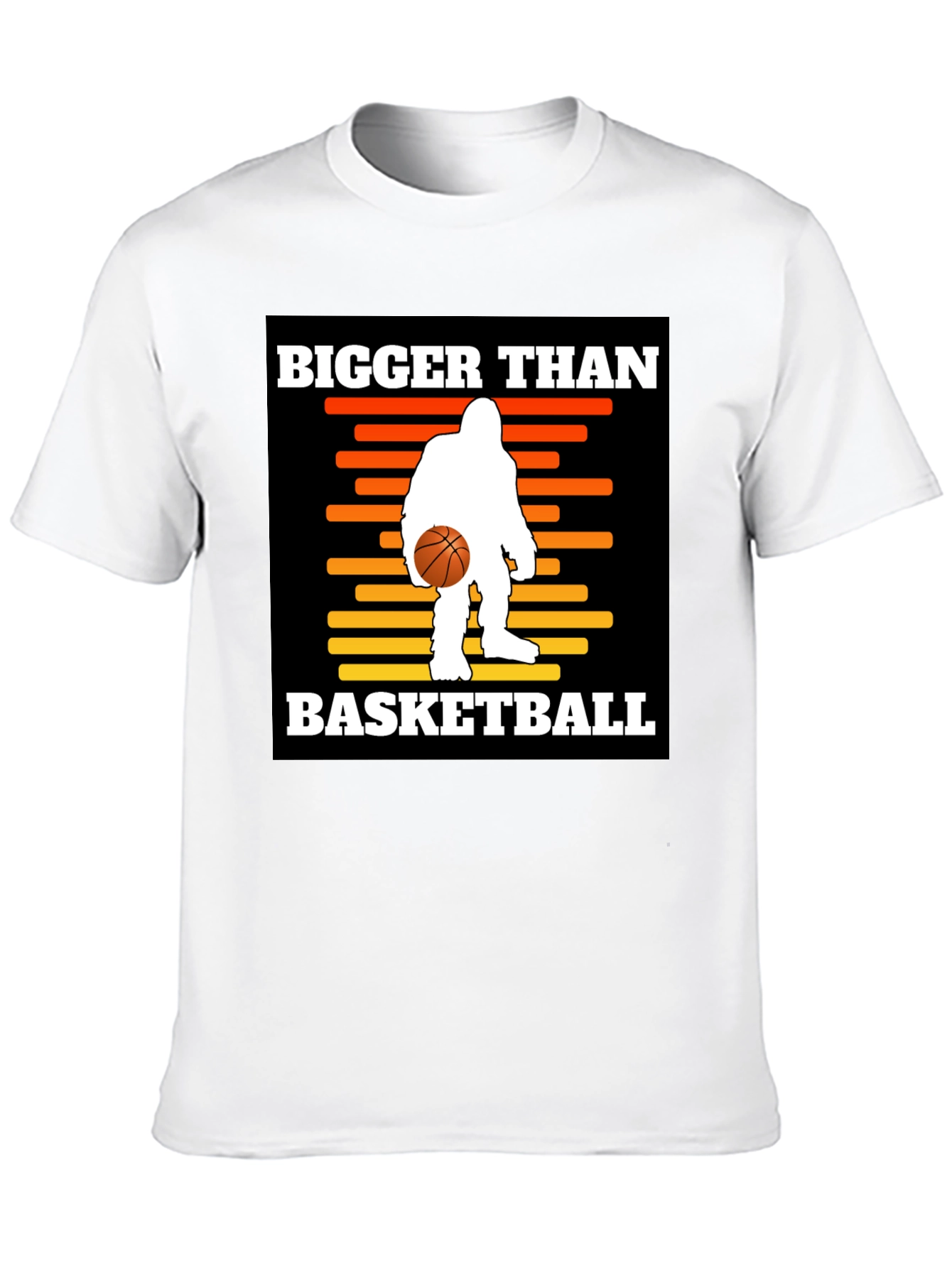 Bigfoot Basketball Graphic Tee