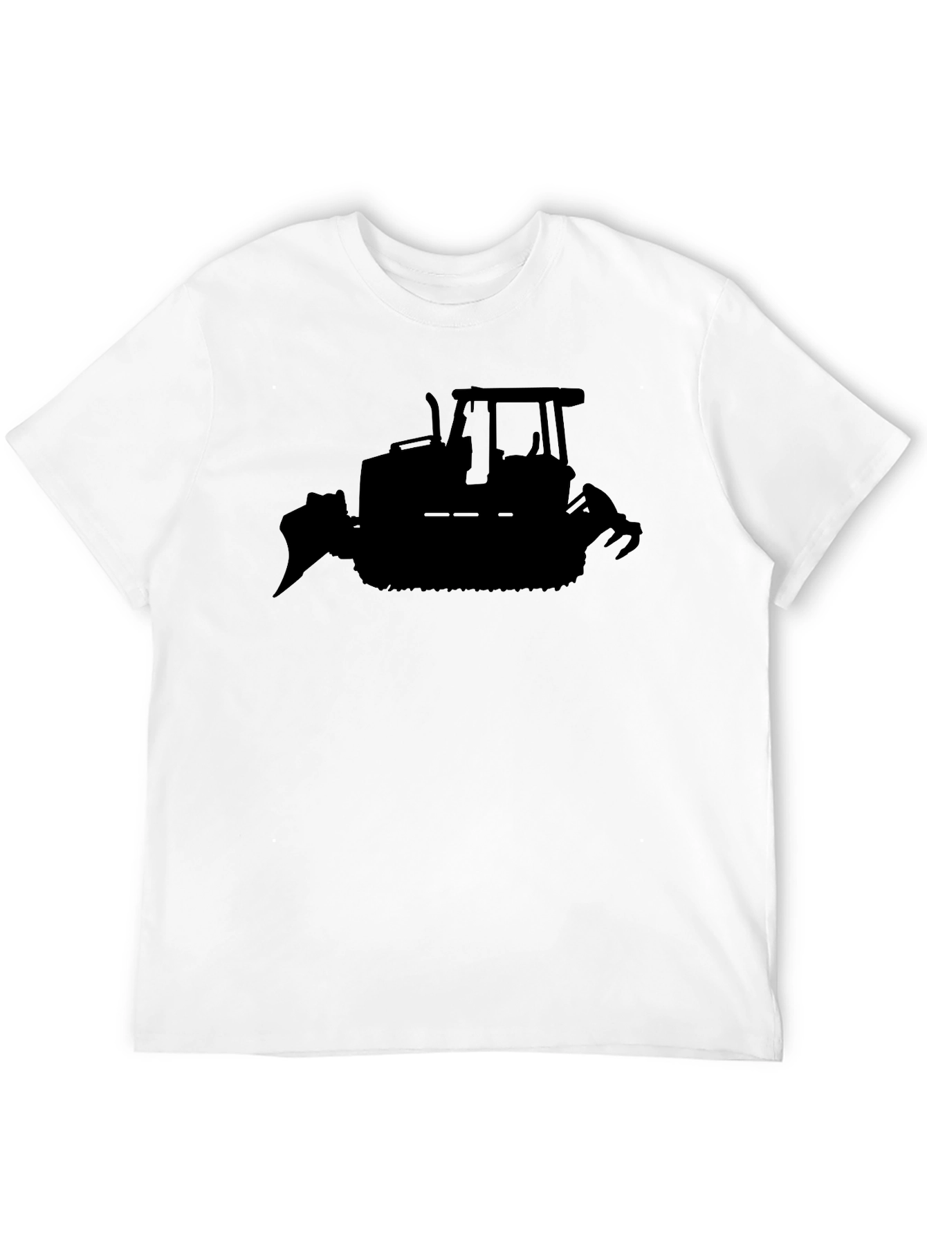 Bulldozer Silhouette T-Shirt - Heavy Equipment Apparel