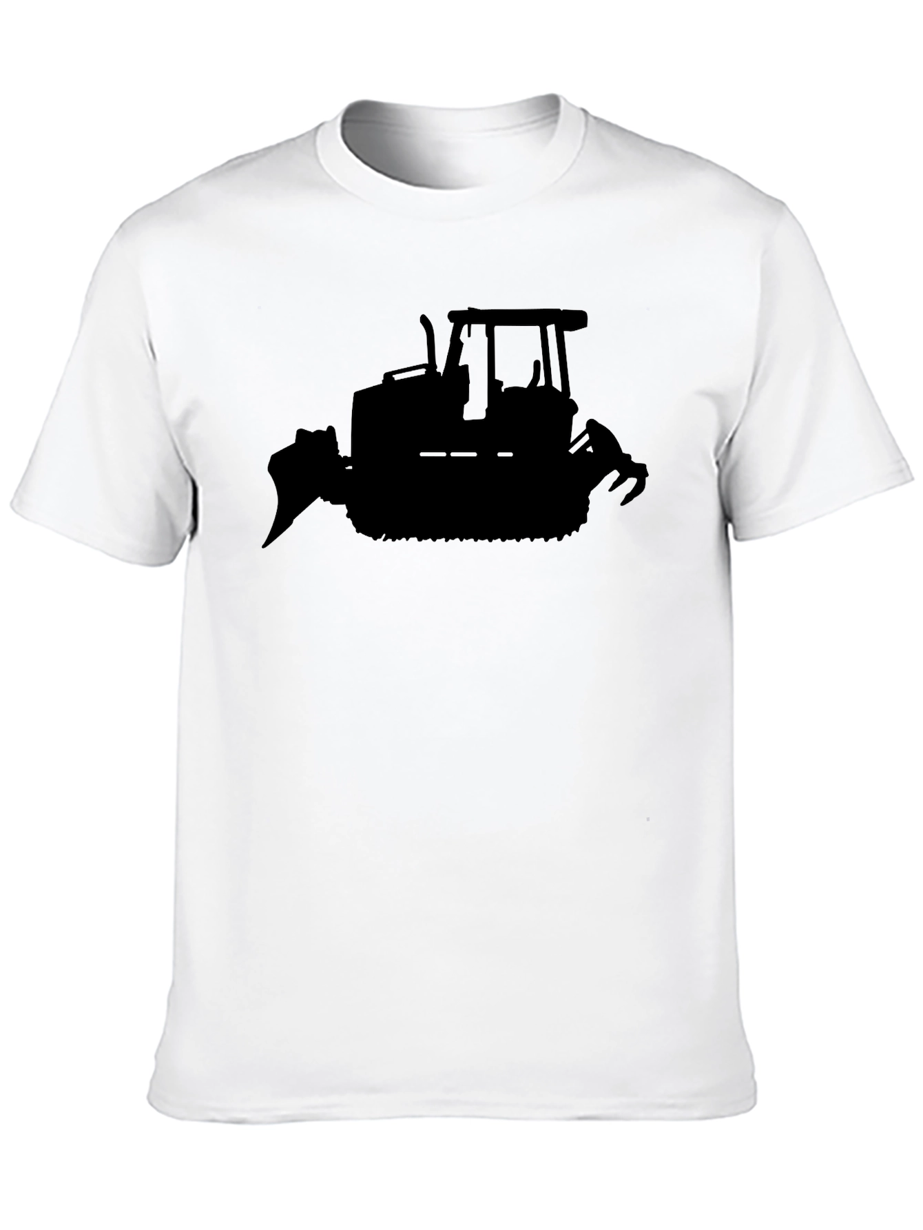 Bulldozer Silhouette T-Shirt - Heavy Equipment Apparel