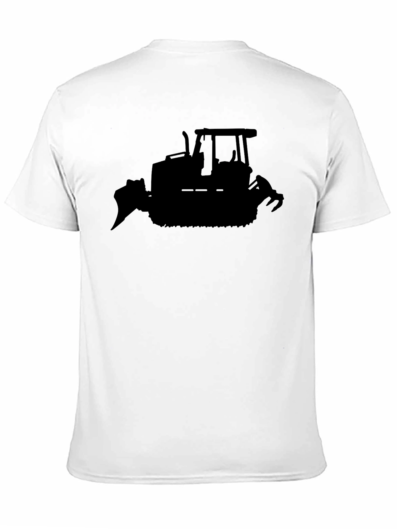 Bulldozer Silhouette T-Shirt - Heavy Equipment Apparel