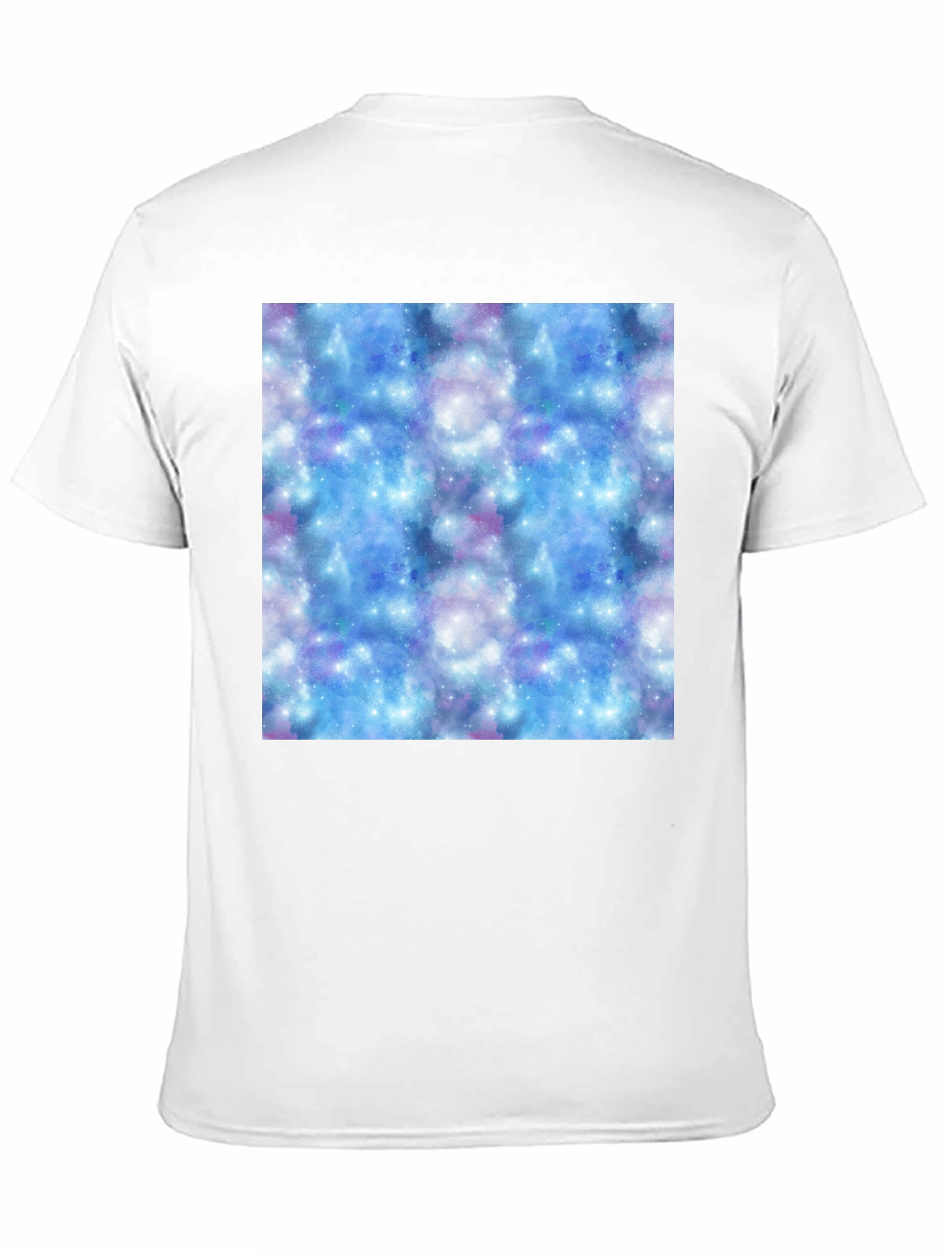 Galaxy Print Black T-Shirt