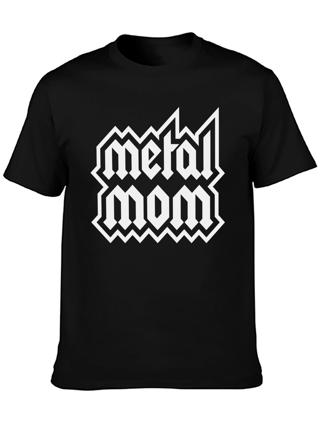 Metal Mom Graphic Tee - Rocker Style Shirt