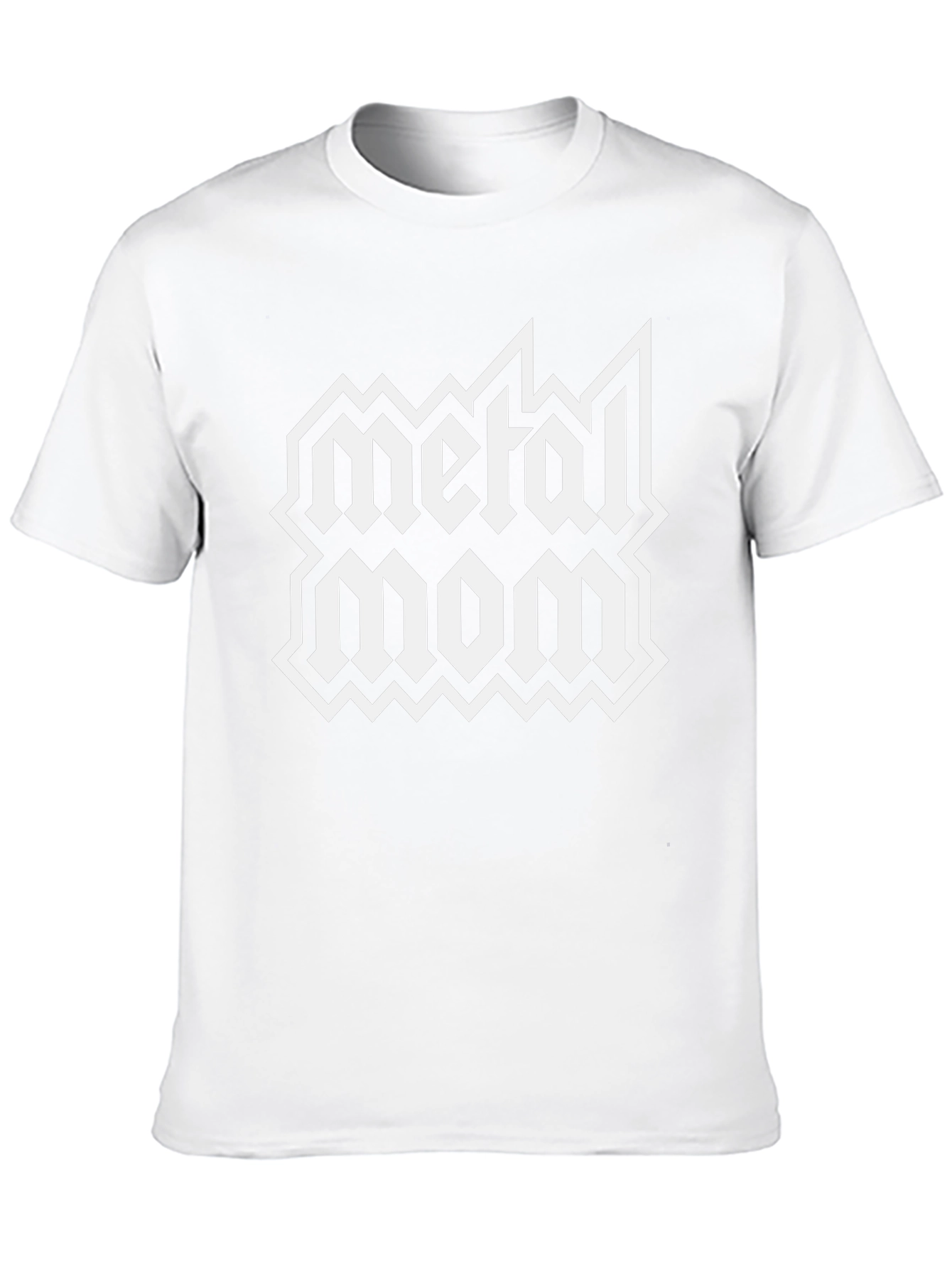 Metal Mom Graphic Tee - Rocker Style Shirt