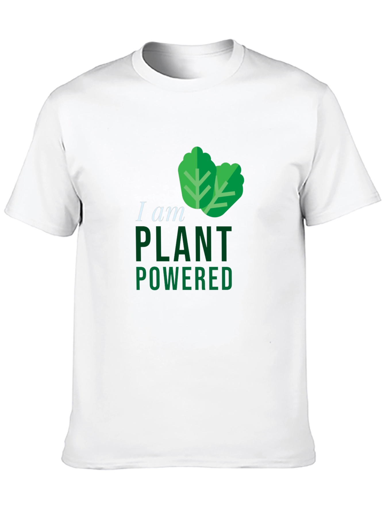 Plant Powered Black T-Shirt