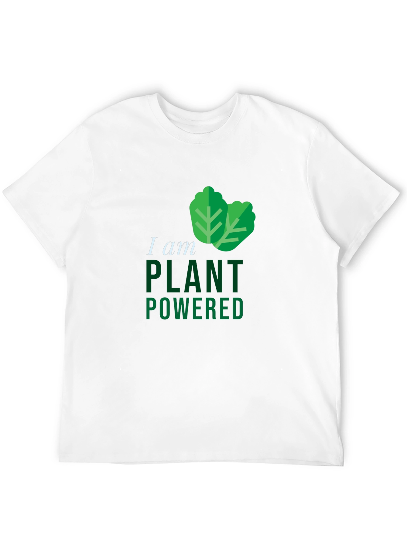 Plant Powered Black T-Shirt