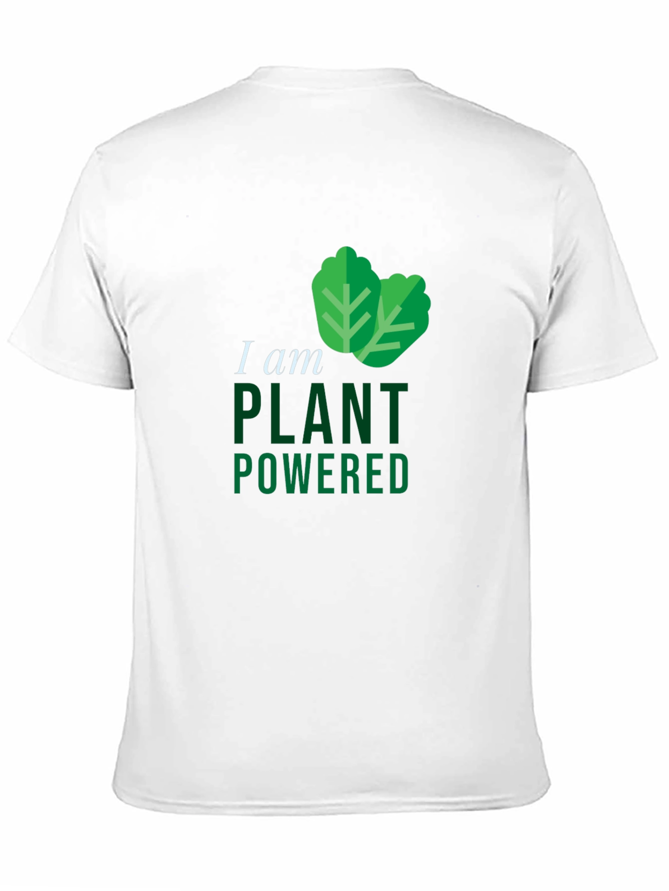 Plant Powered Black T-Shirt