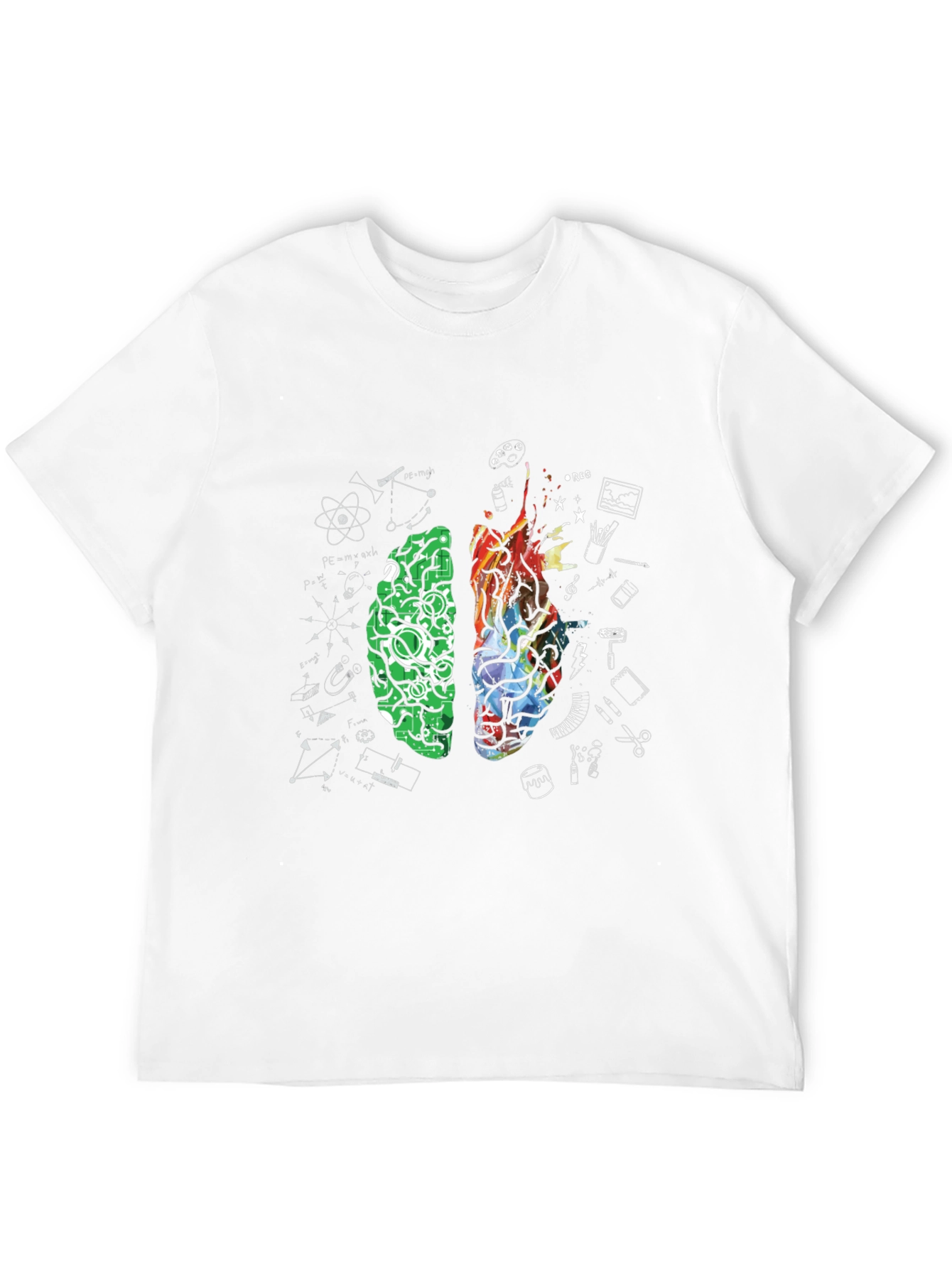 Dual Brain Function Graphic Tee