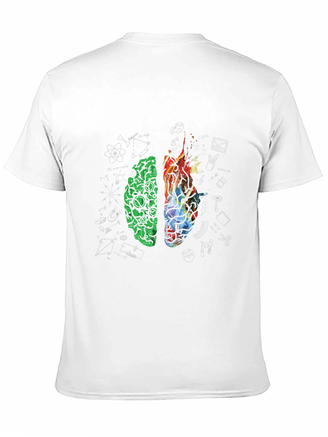 Dual Brain Function Graphic Tee