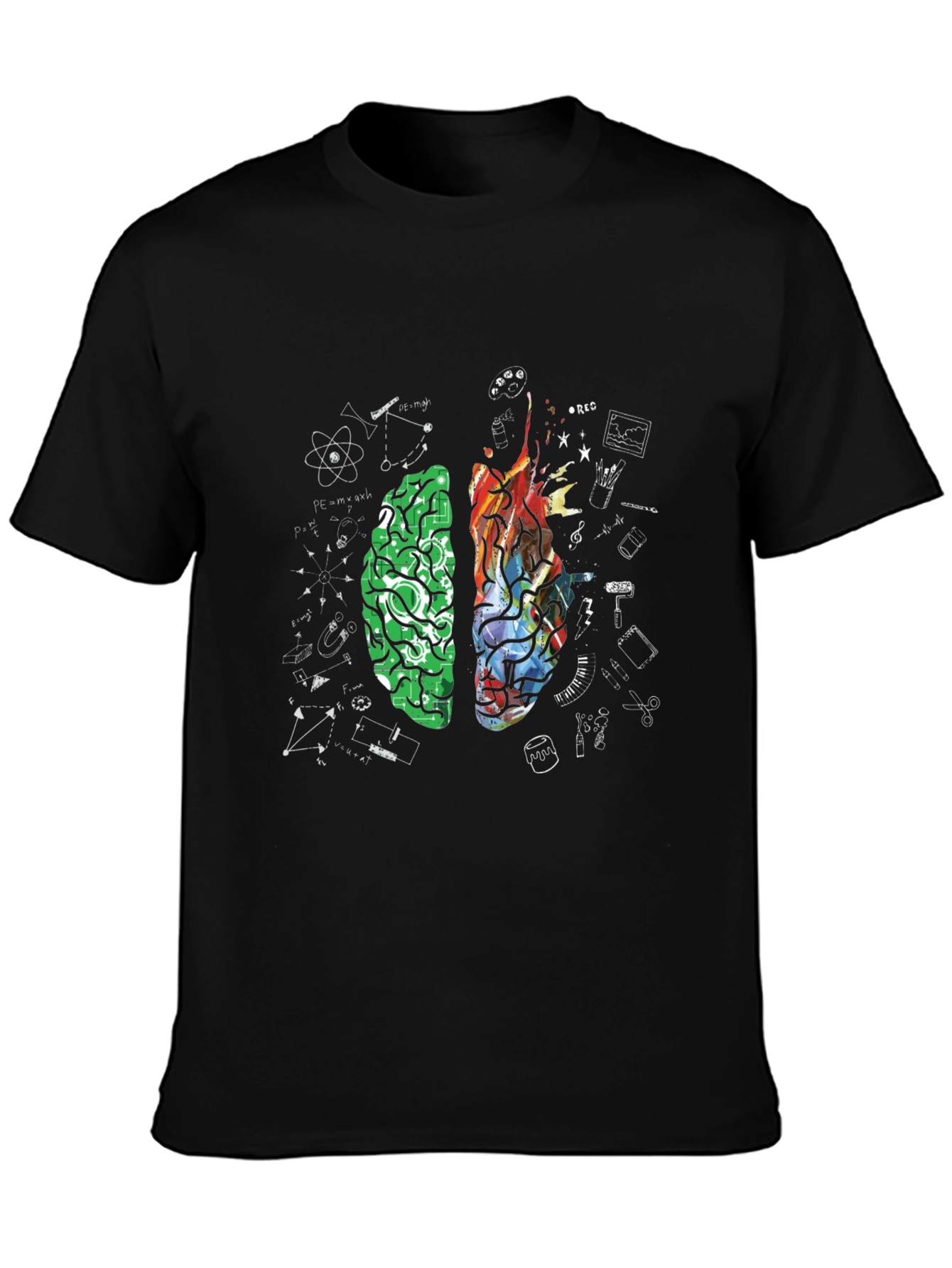 Dual Brain Function Graphic Tee