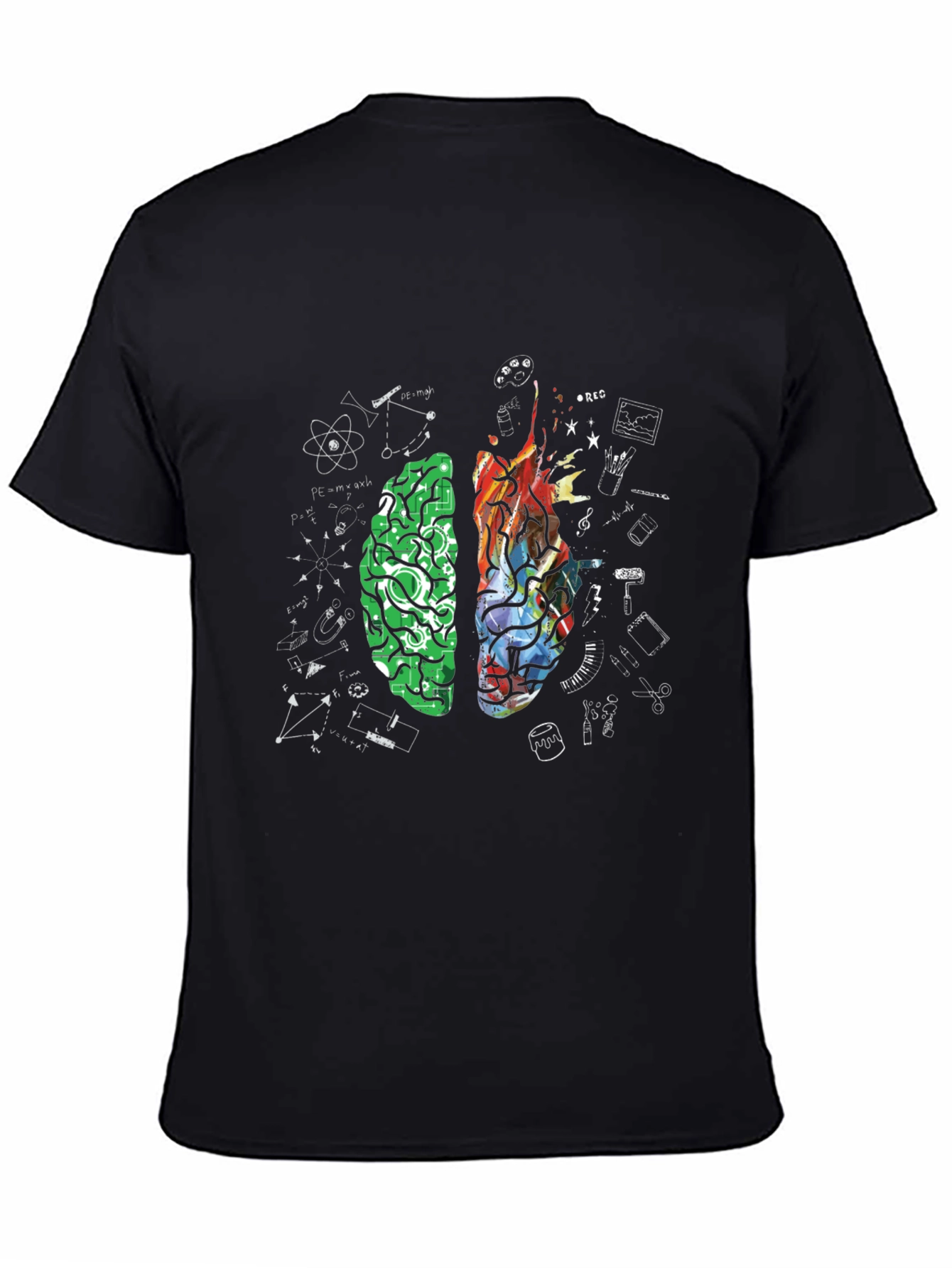 Dual Brain Function Graphic Tee