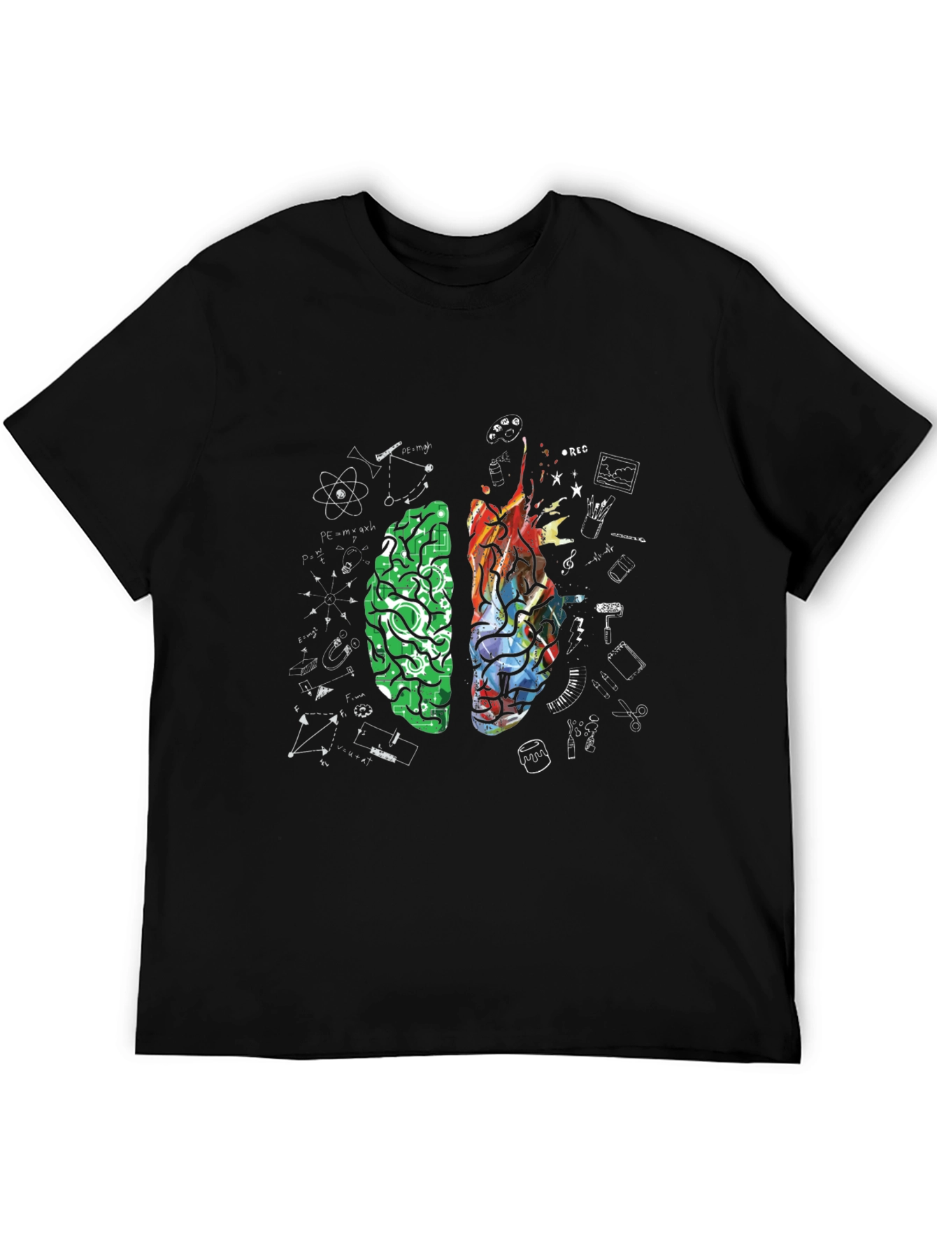 Dual Brain Function Graphic Tee