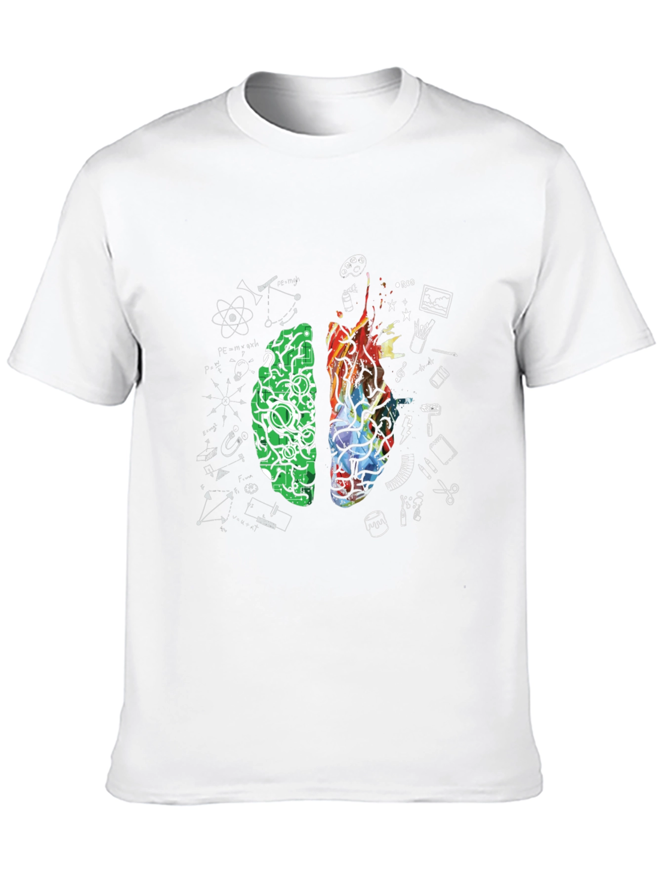 Dual Brain Function Graphic Tee
