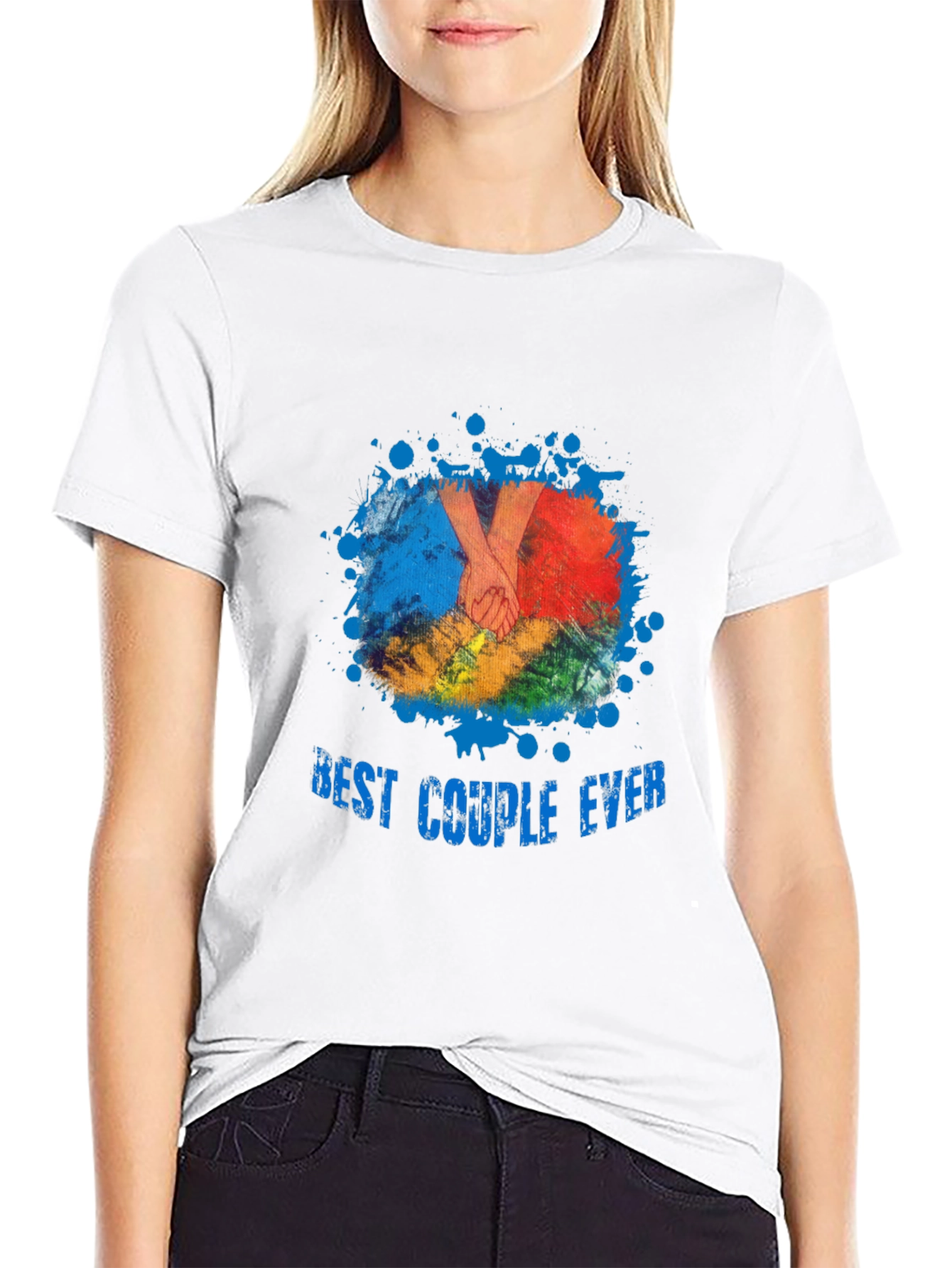 Best Couple Ever T-Shirt - Black Graphic Tee