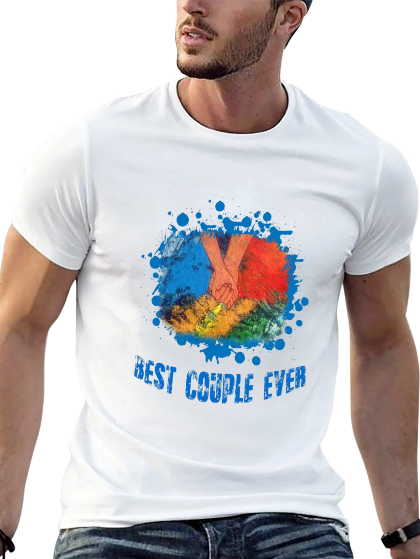 Best Couple Ever T-Shirt - Black Graphic Tee