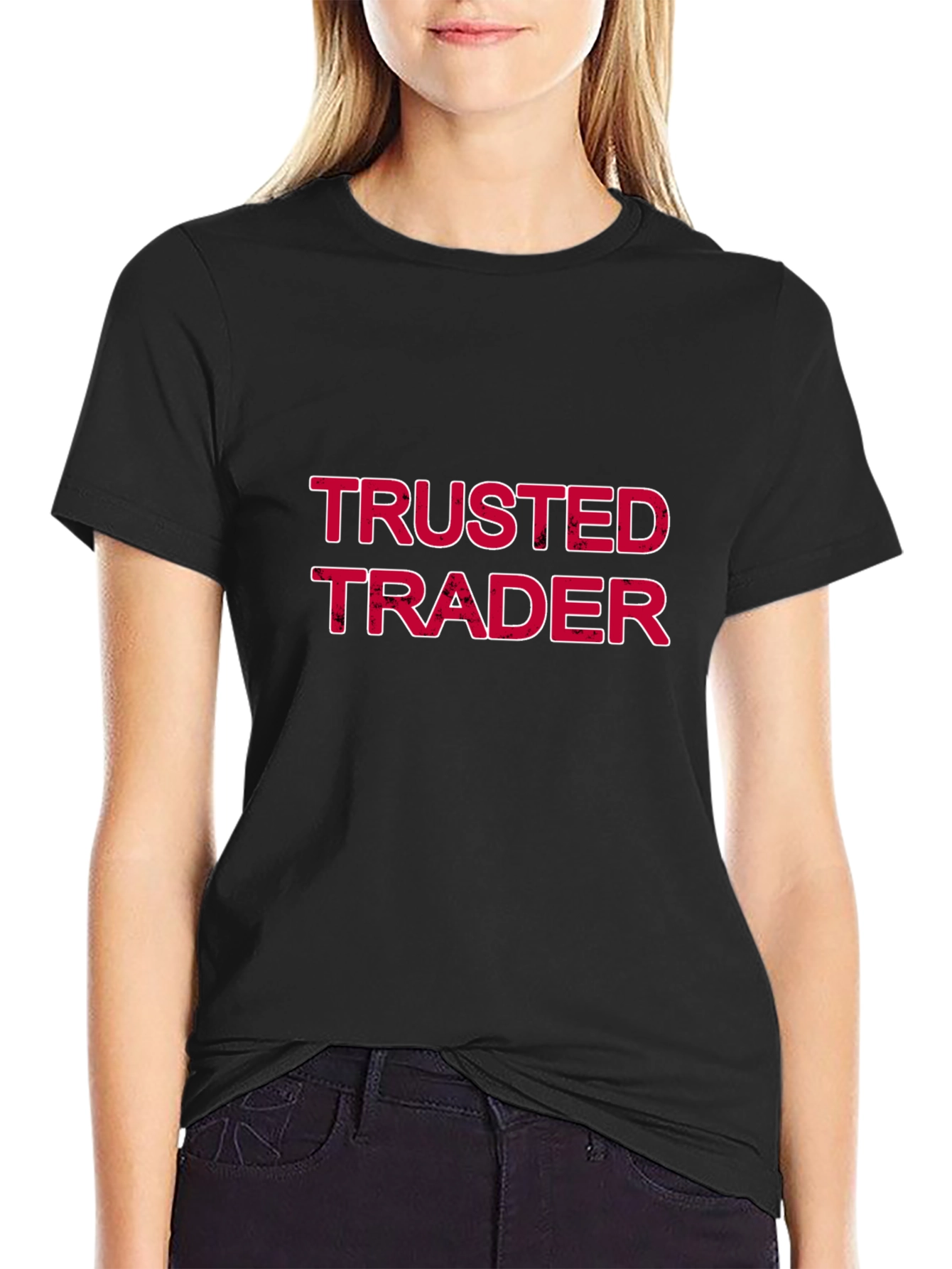 Trusted Trader Graphic T-Shirt - Black