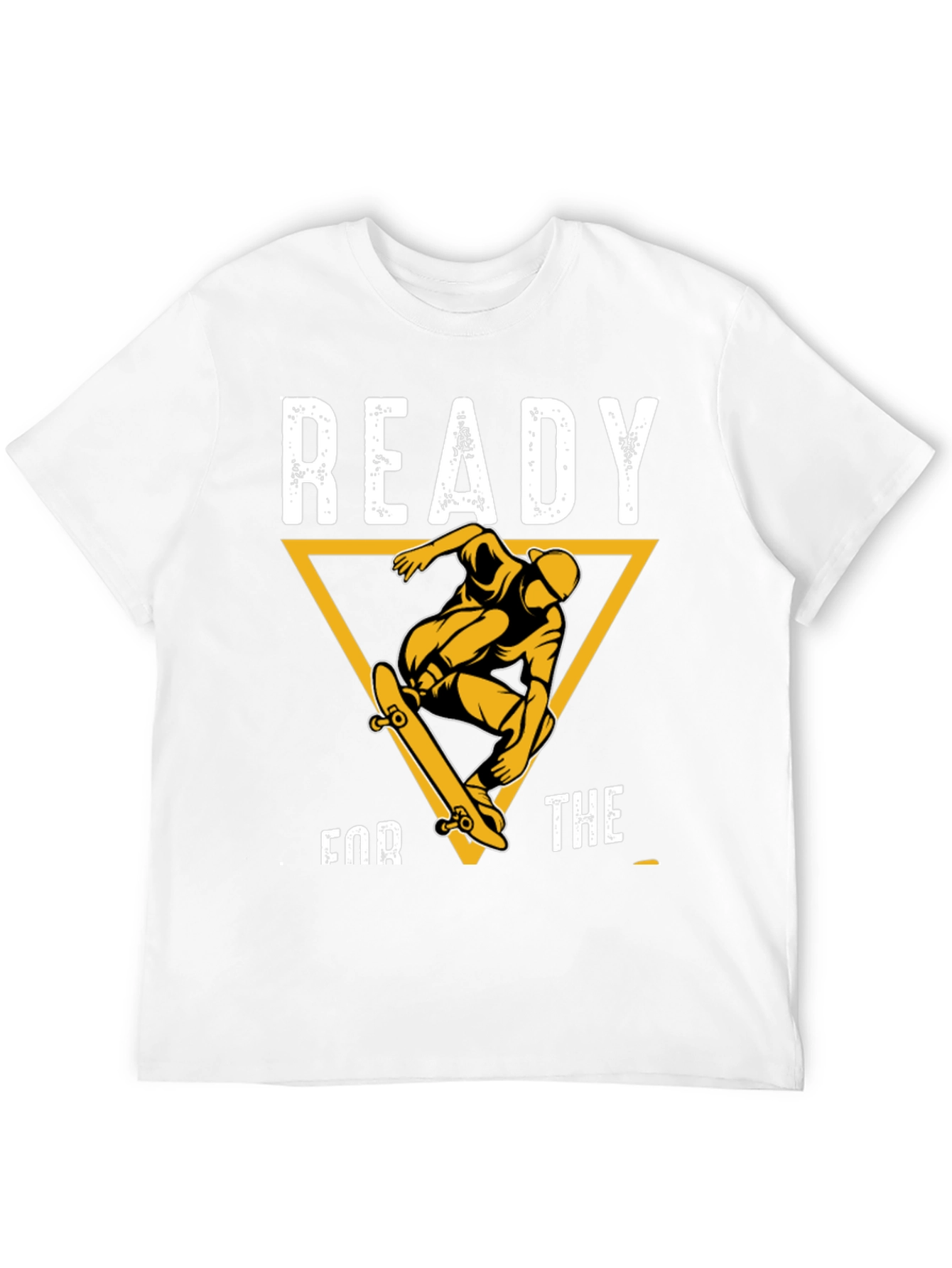 Skateboarding Graphic Tee - Ready for the...
