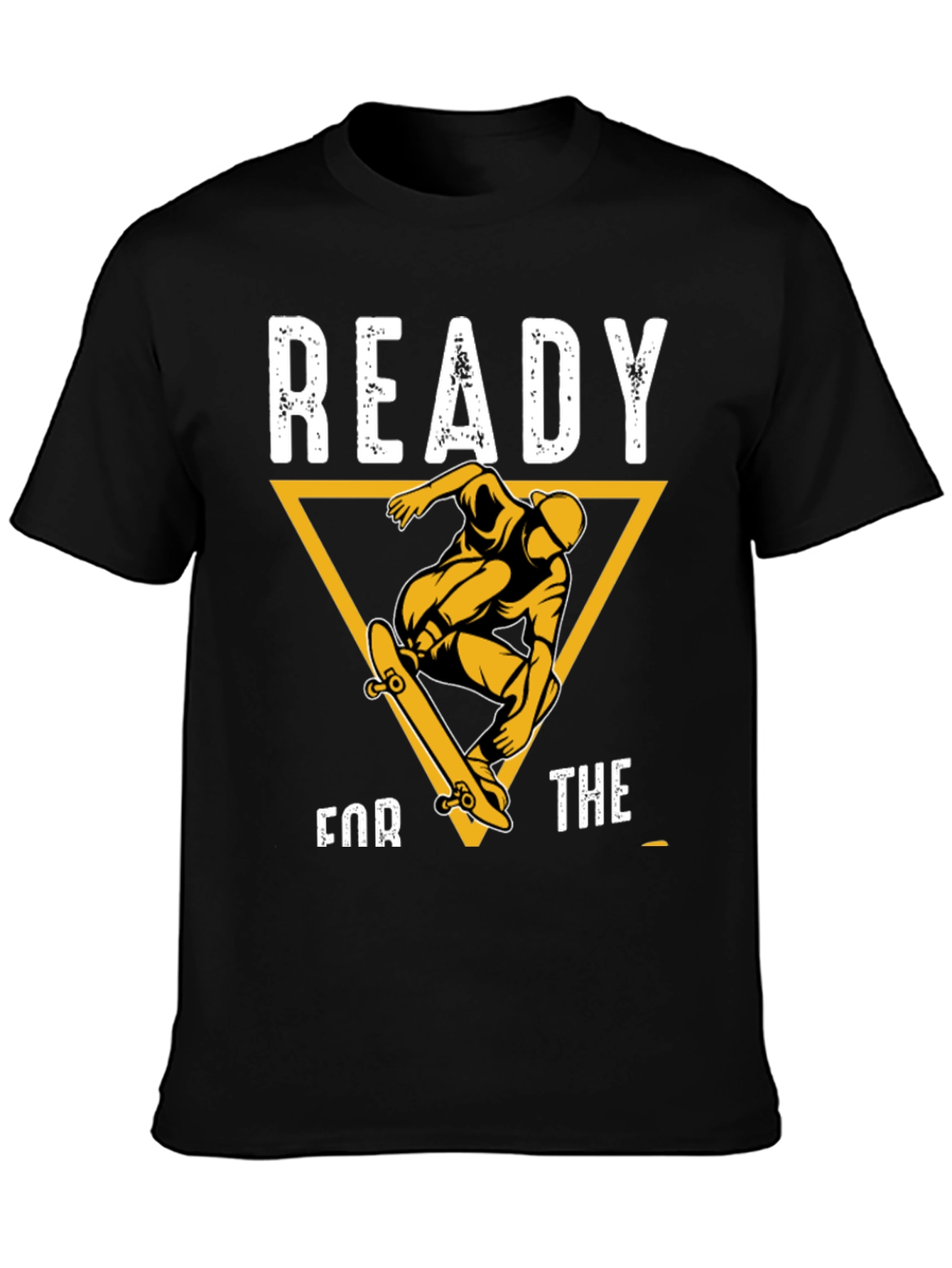 Skateboarding Graphic Tee - Ready for the...