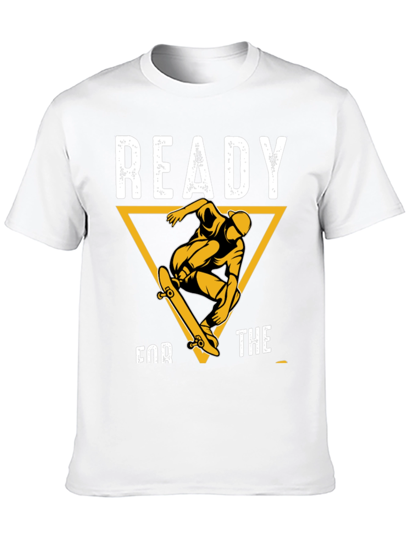 Skateboarding Graphic Tee - Ready for the...