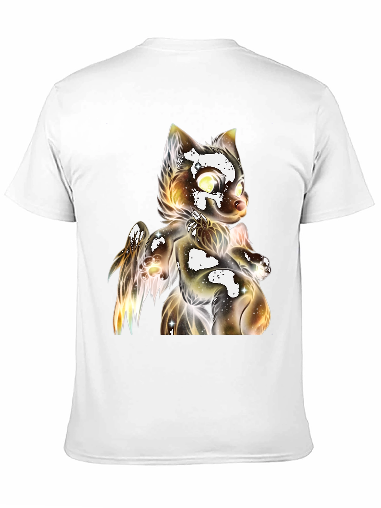 Cosmic Cat Graphic T-Shirt - Unique Design
