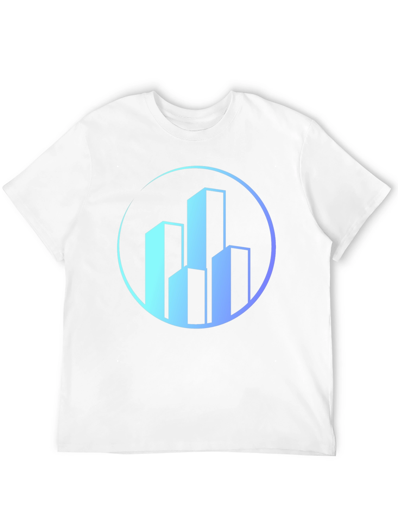 Modern Cityscape Graphic T-Shirt