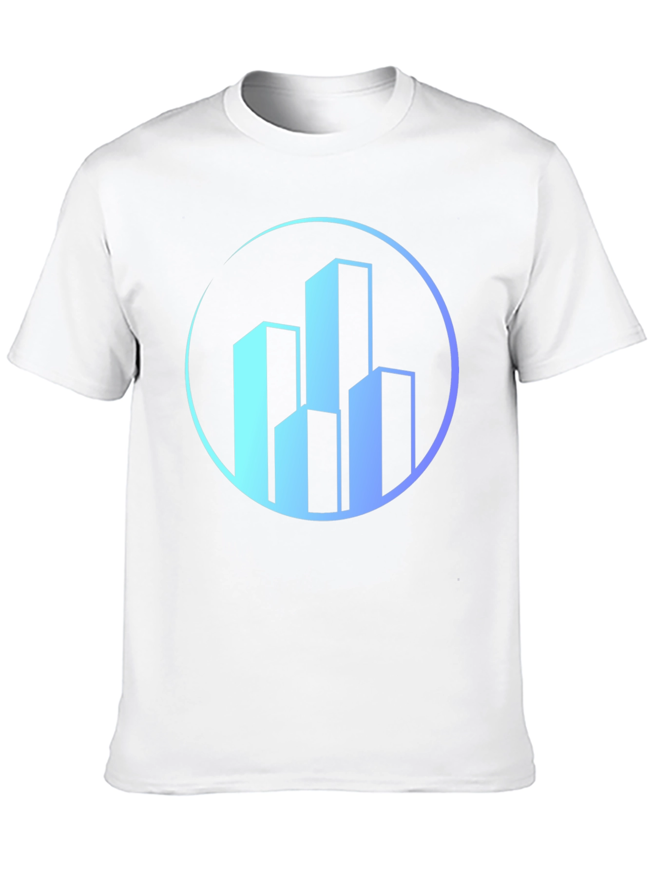 Modern Cityscape Graphic T-Shirt