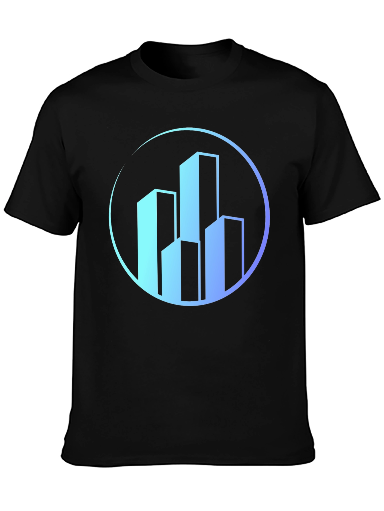 Modern Cityscape Graphic T-Shirt