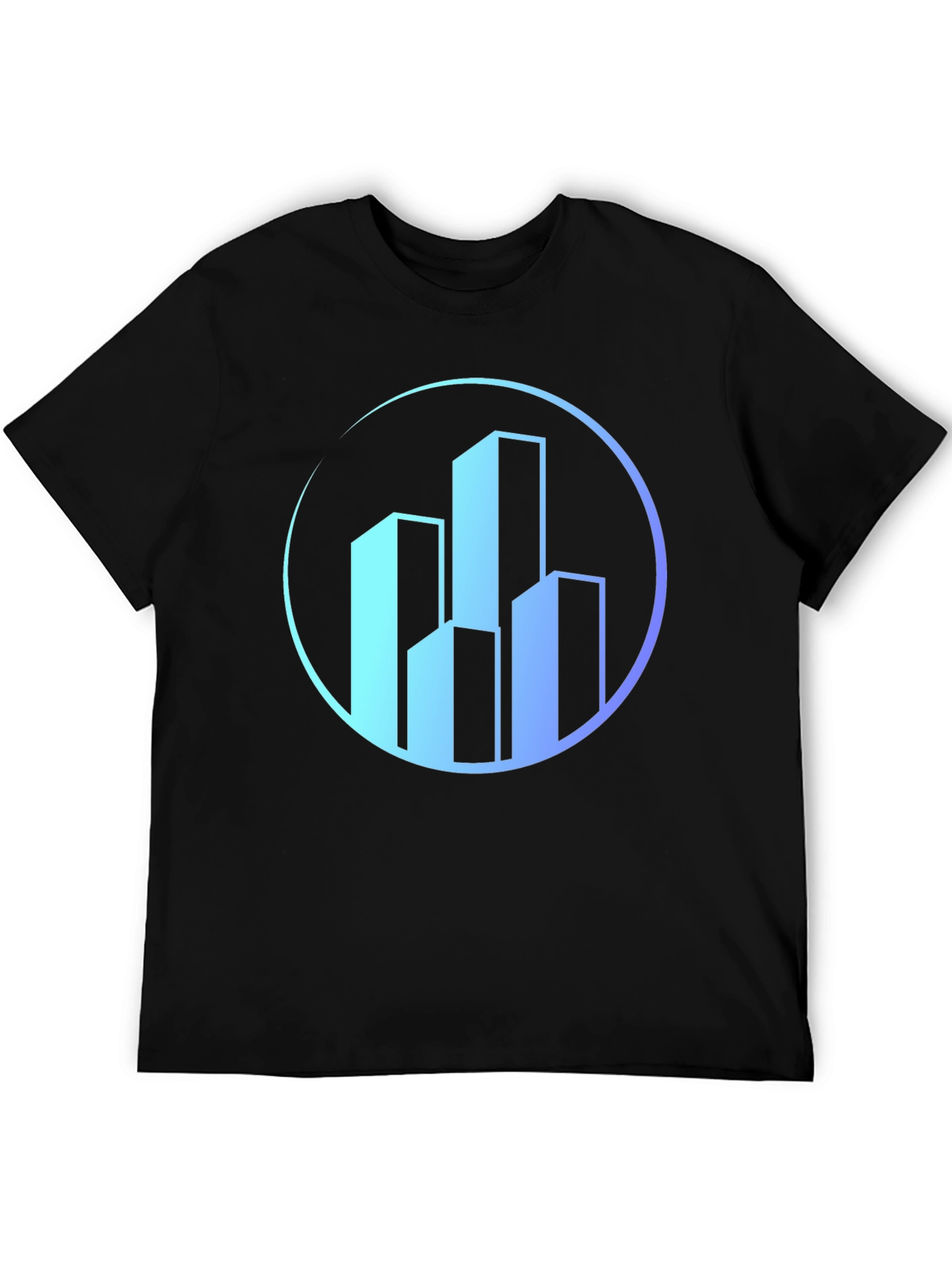 Modern Cityscape Graphic T-Shirt