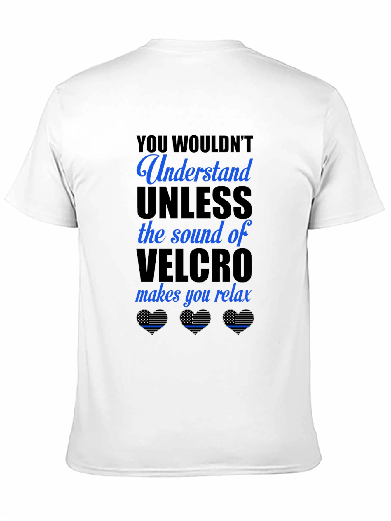 Velcro Sound Relaxation Graphic Tee - Black