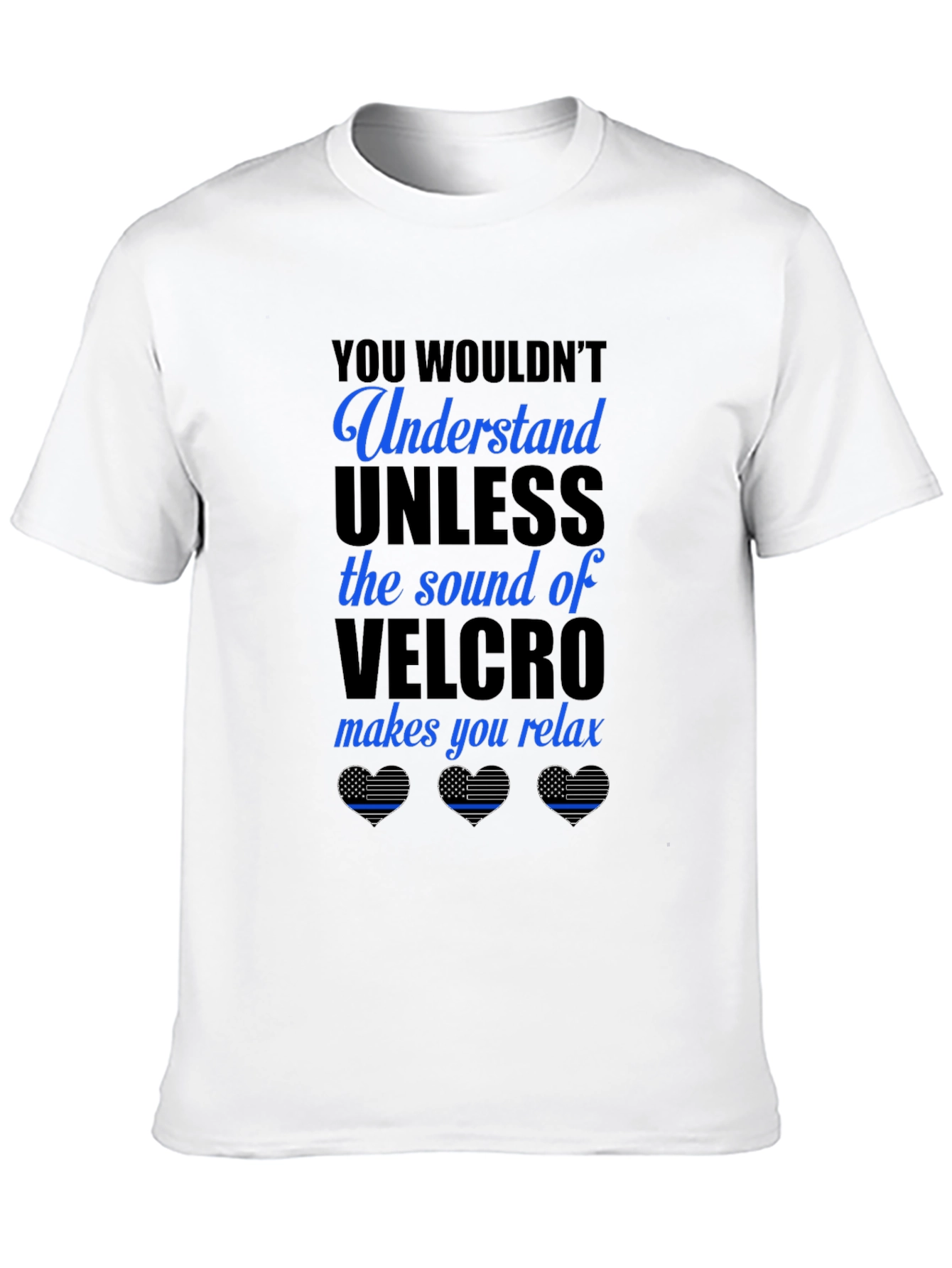 Velcro Sound Relaxation Graphic Tee - Black