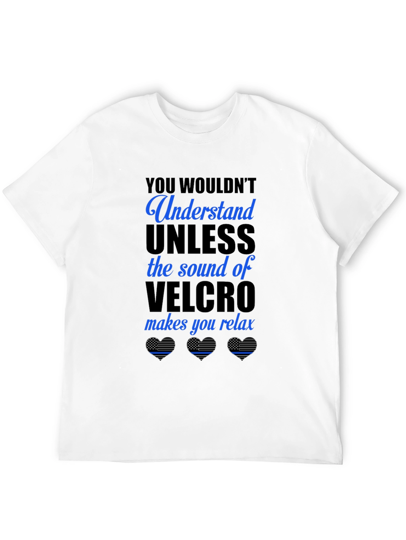Velcro Sound Relaxation Graphic Tee - Black