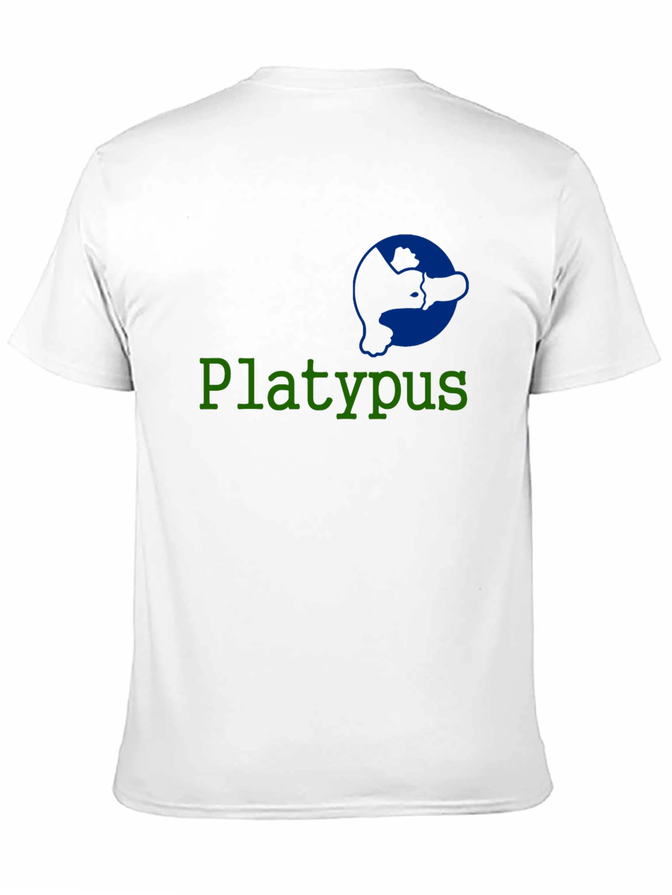 Funny Platypus Graphic T-Shirt - Black
