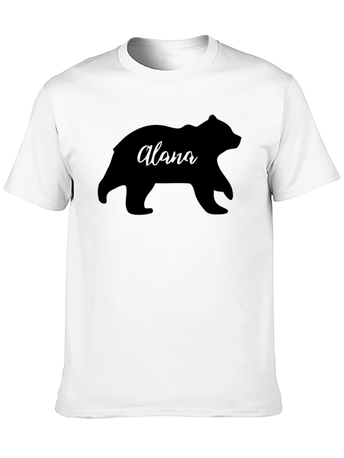Alana Bear Graphic T-Shirt - Black
