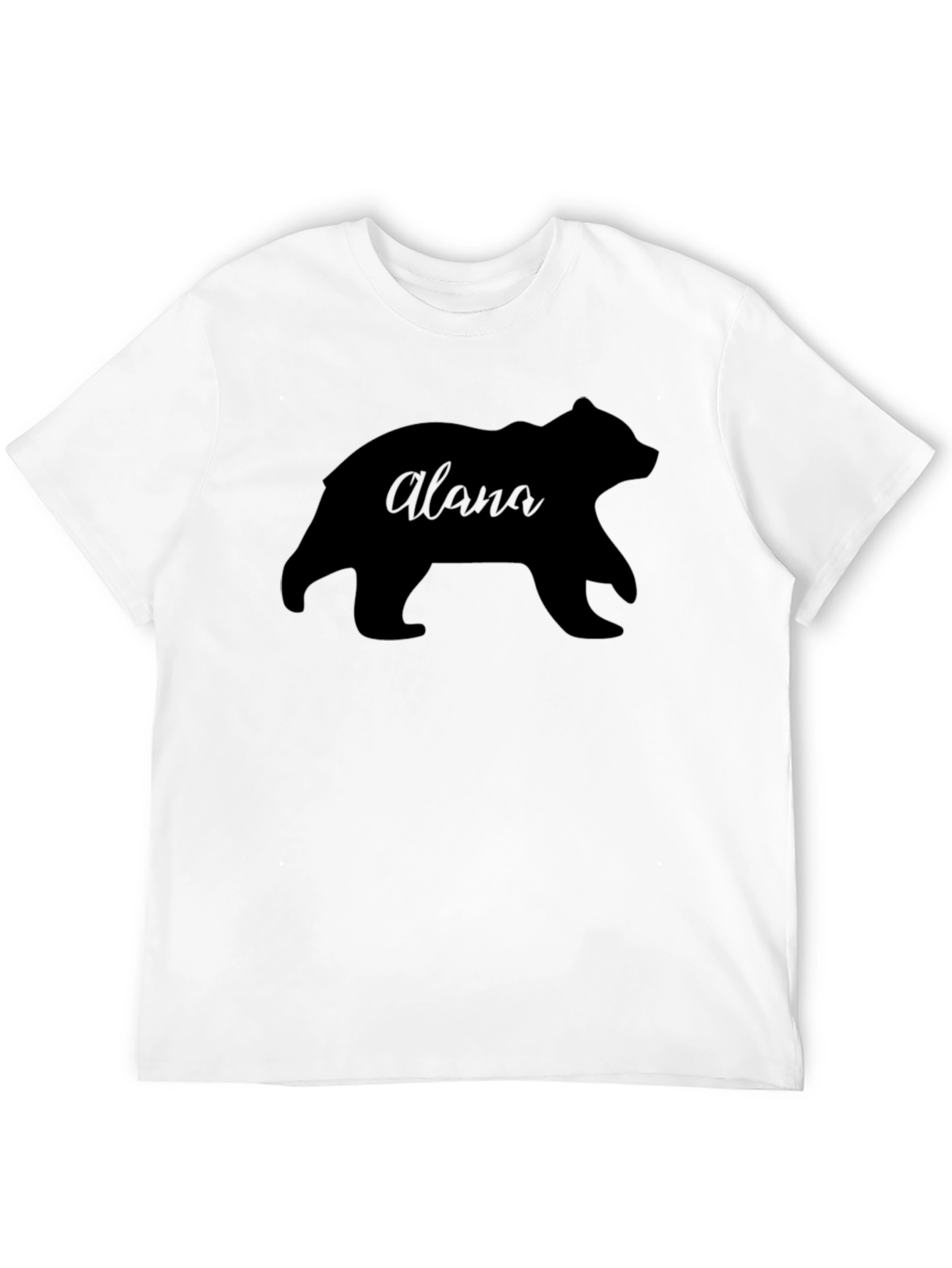 Alana Bear Graphic T-Shirt - Black