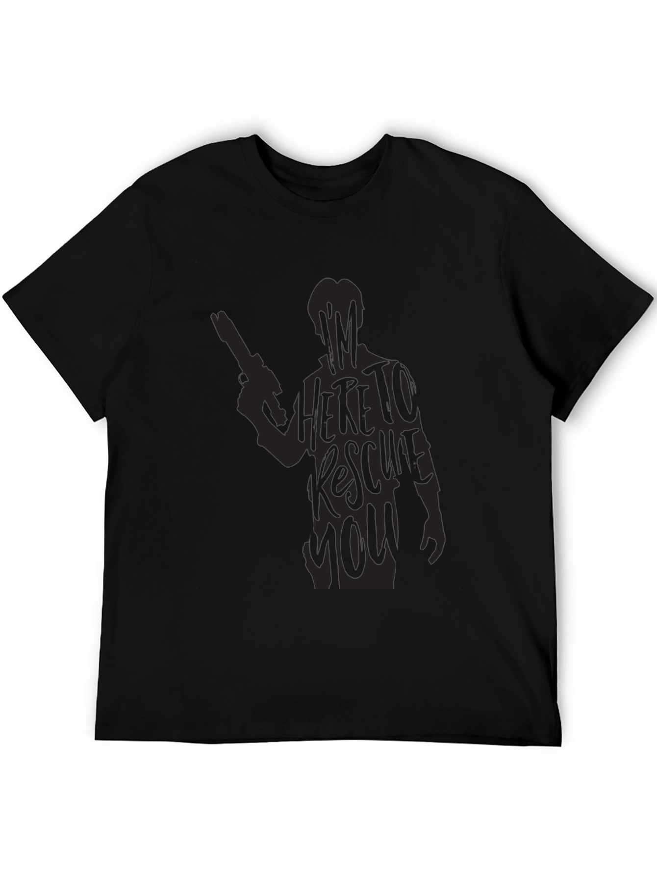 Graphic Novelty T-Shirt - Im Here to Rescue You