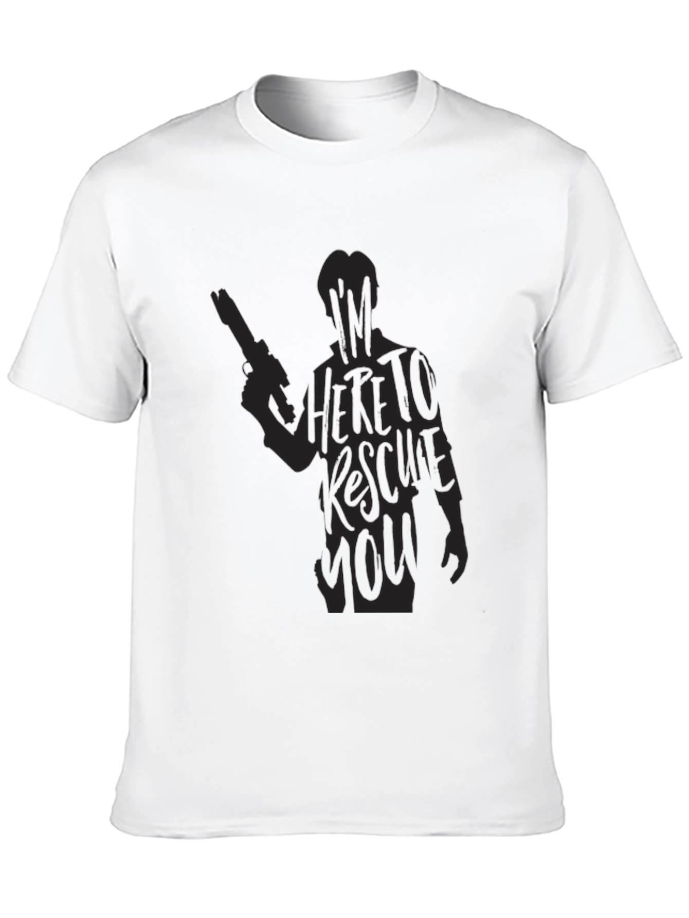 Graphic Novelty T-Shirt - Im Here to Rescue You