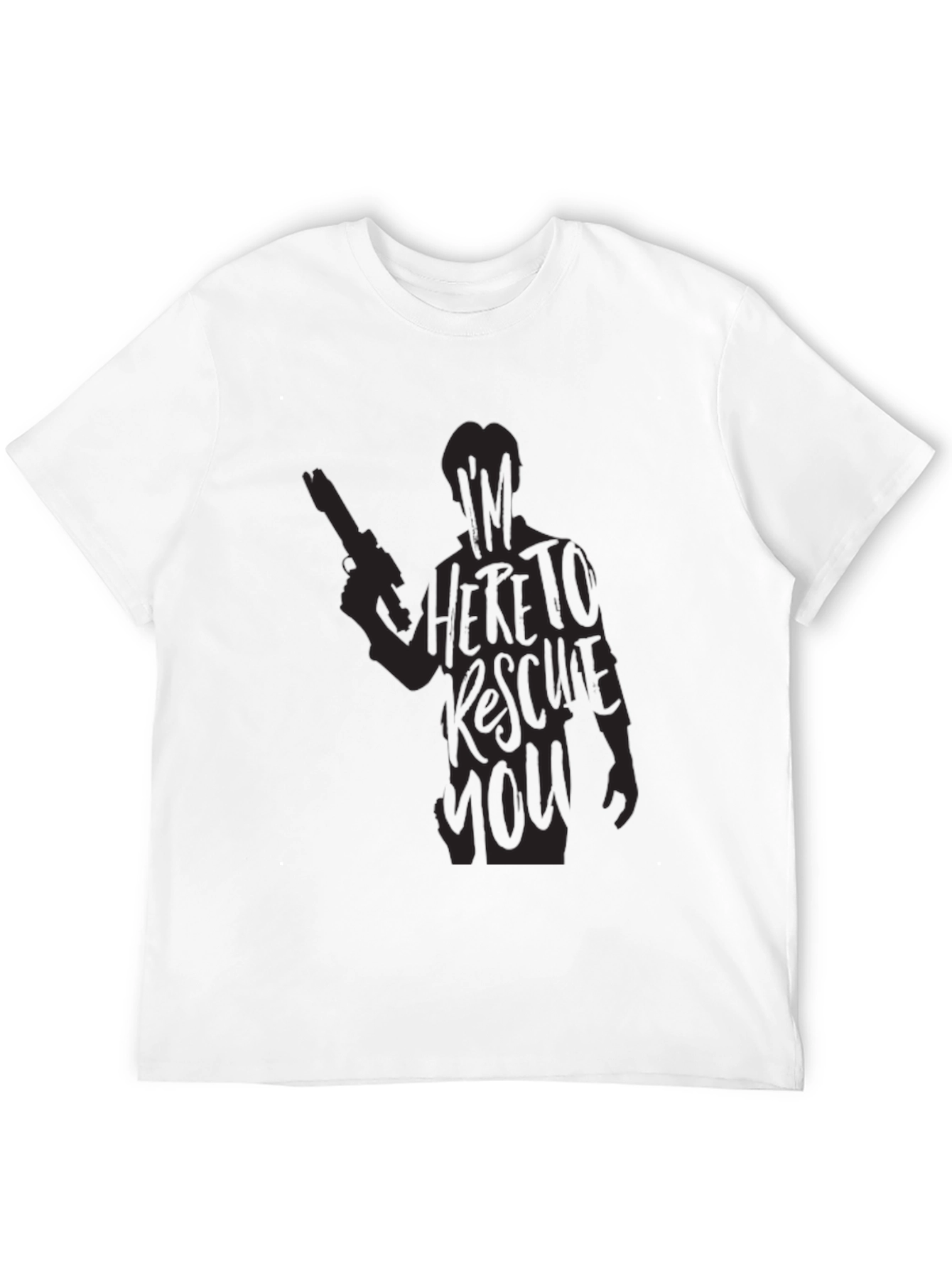 Graphic Novelty T-Shirt - Im Here to Rescue You